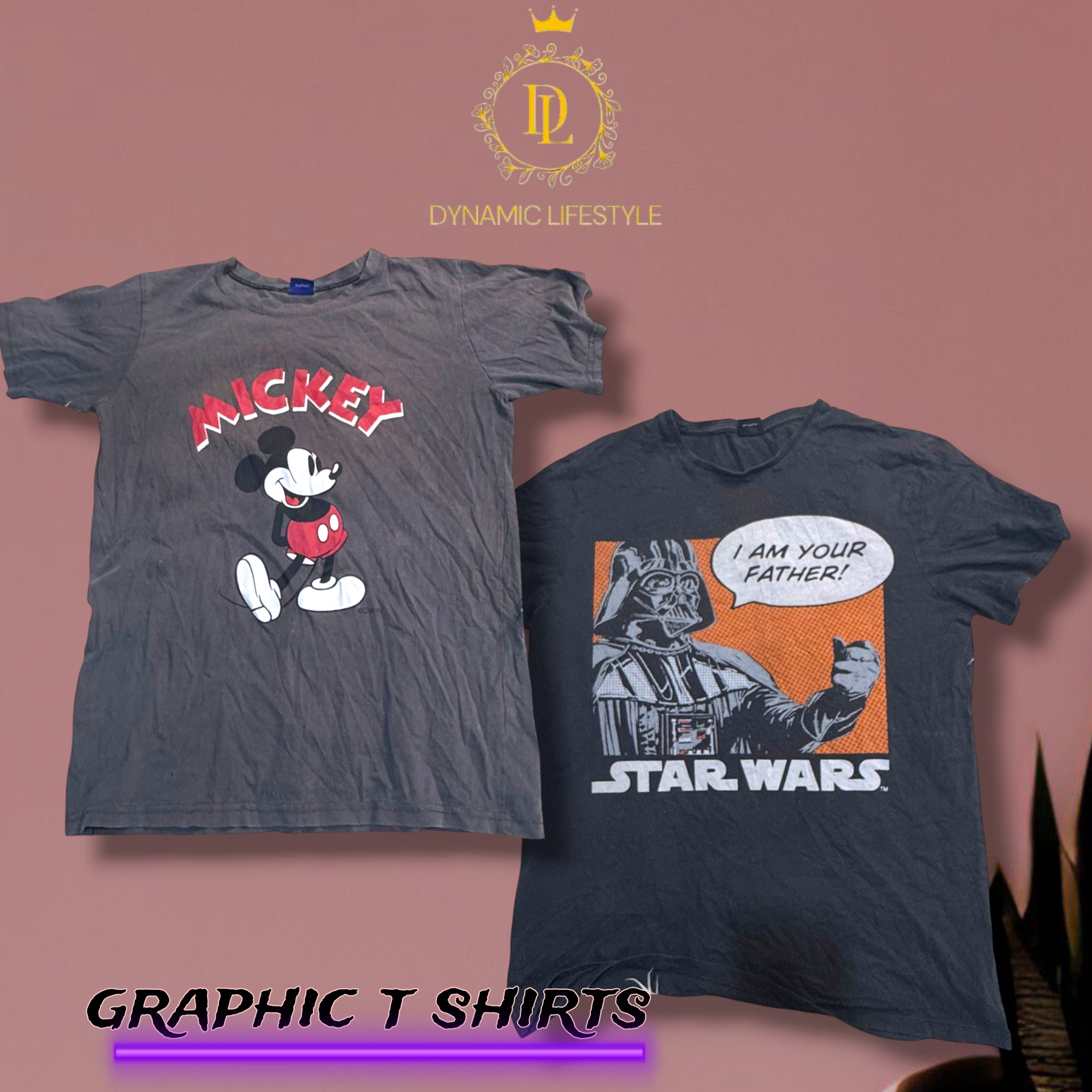 Graphic t_shirts 10 pieces