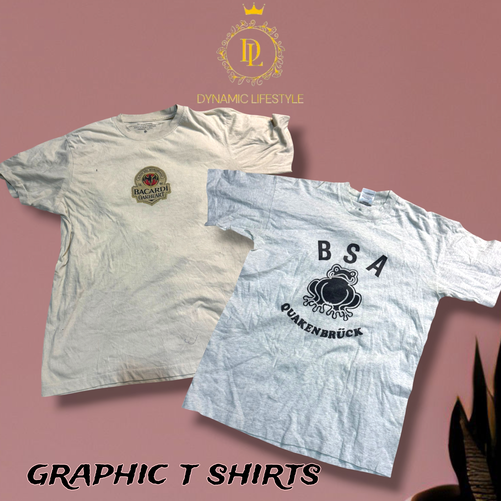 Graphic t_shirts 30 pieces