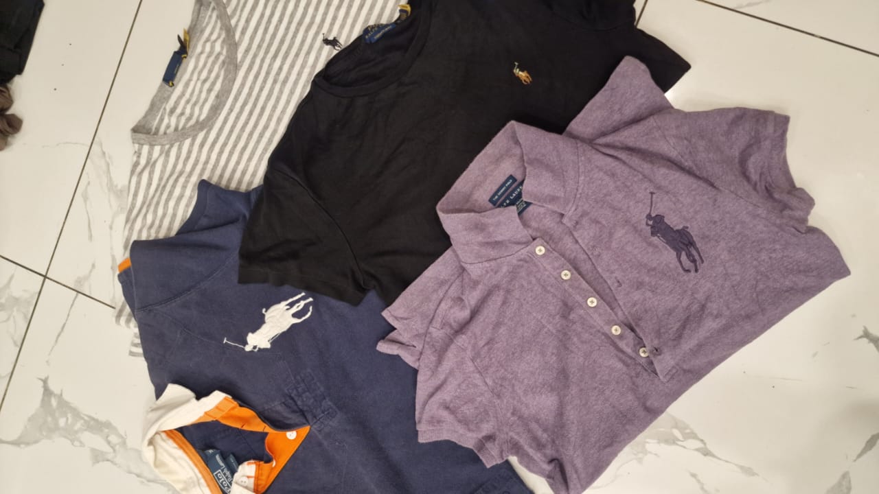 Ralph Lauren Polo and T-Shirts.