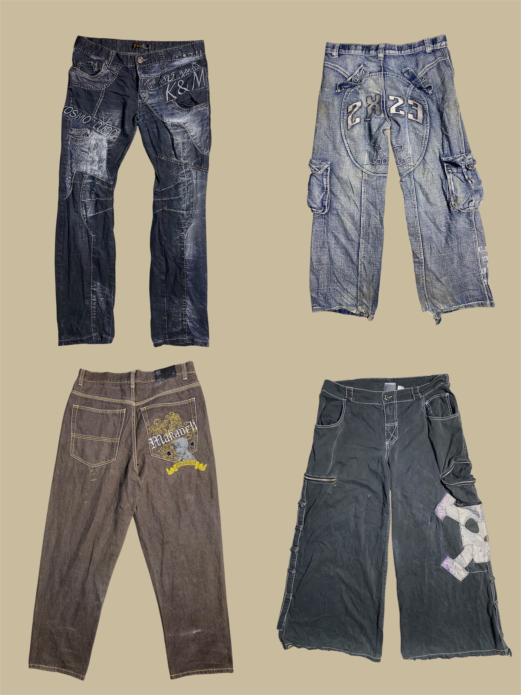バギー＆ボールド：ヒップホップデニムコレクション (TS:591)