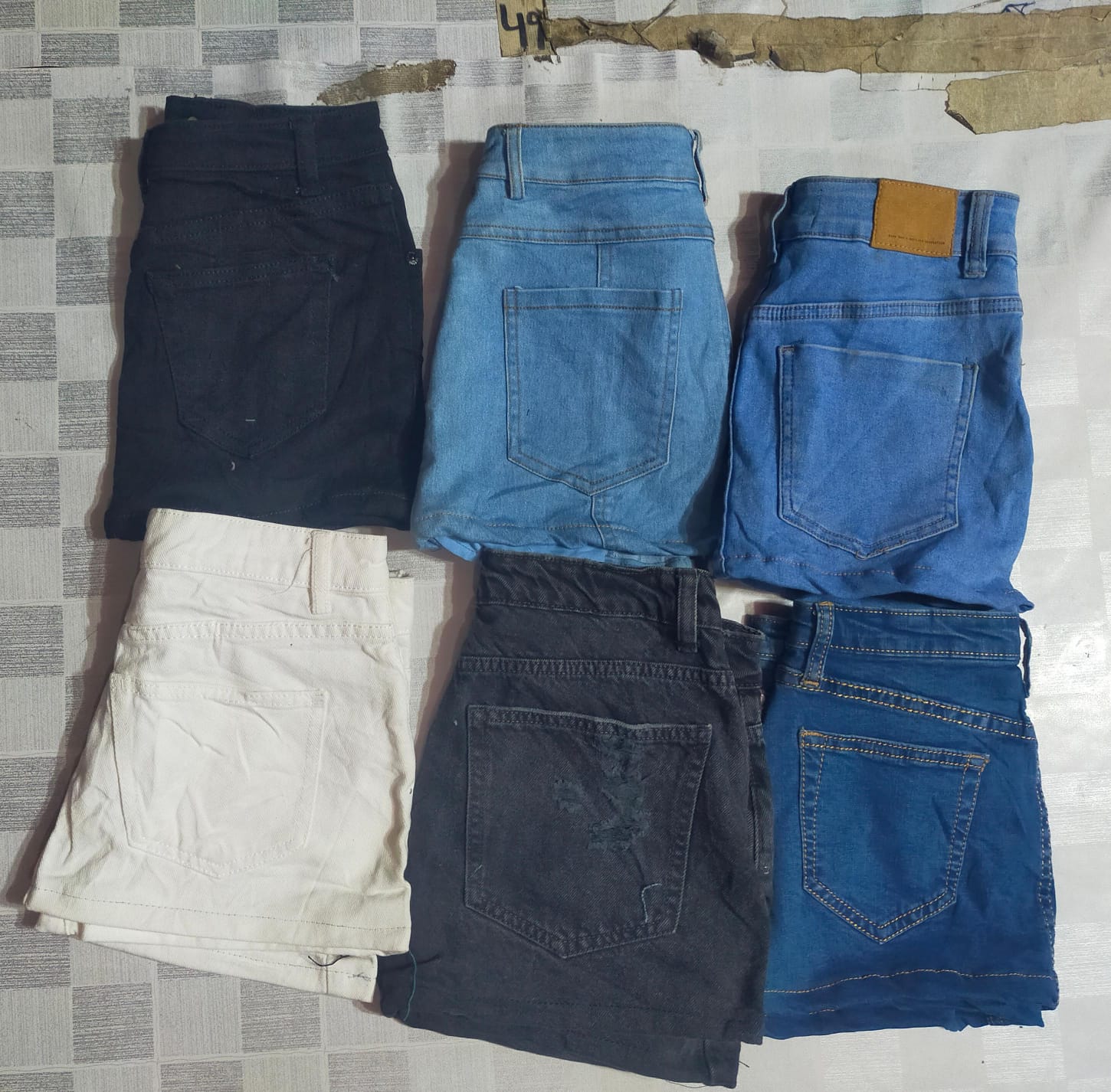 AUTHENTISCHE DENIM, COTTON ON UND ANDERE MIX MARKEN MINIRÖCKE (MD 1033)