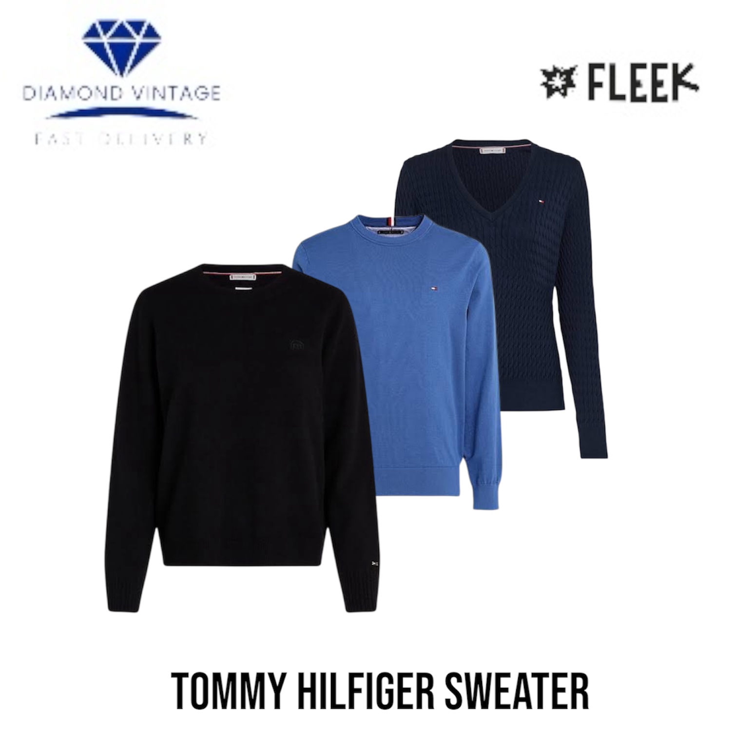 Suéter Tommy Hilfiger 10pcs (DV-6-02)