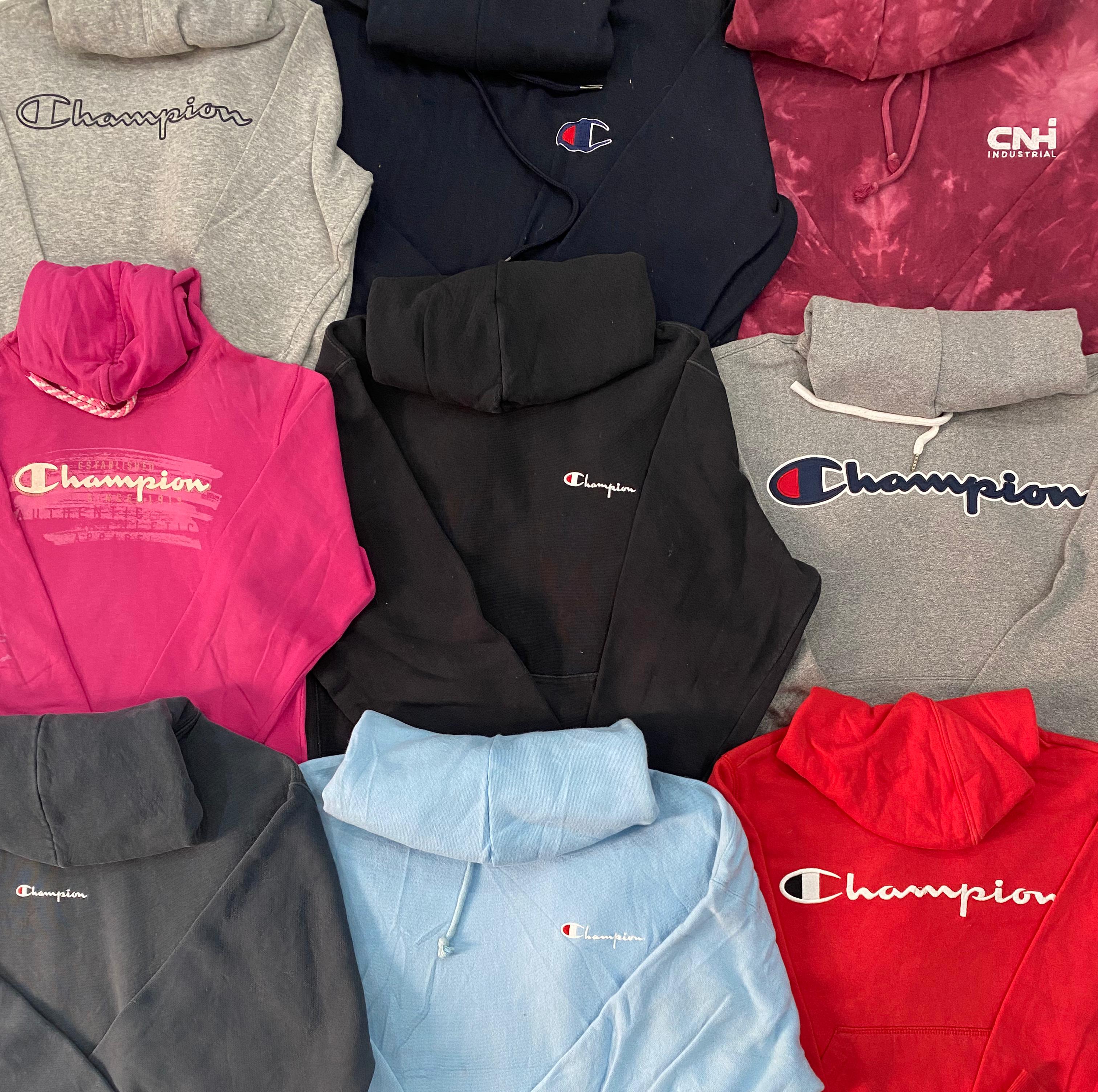 Felpe con cappuccio Branded Champion - 15 pezzi