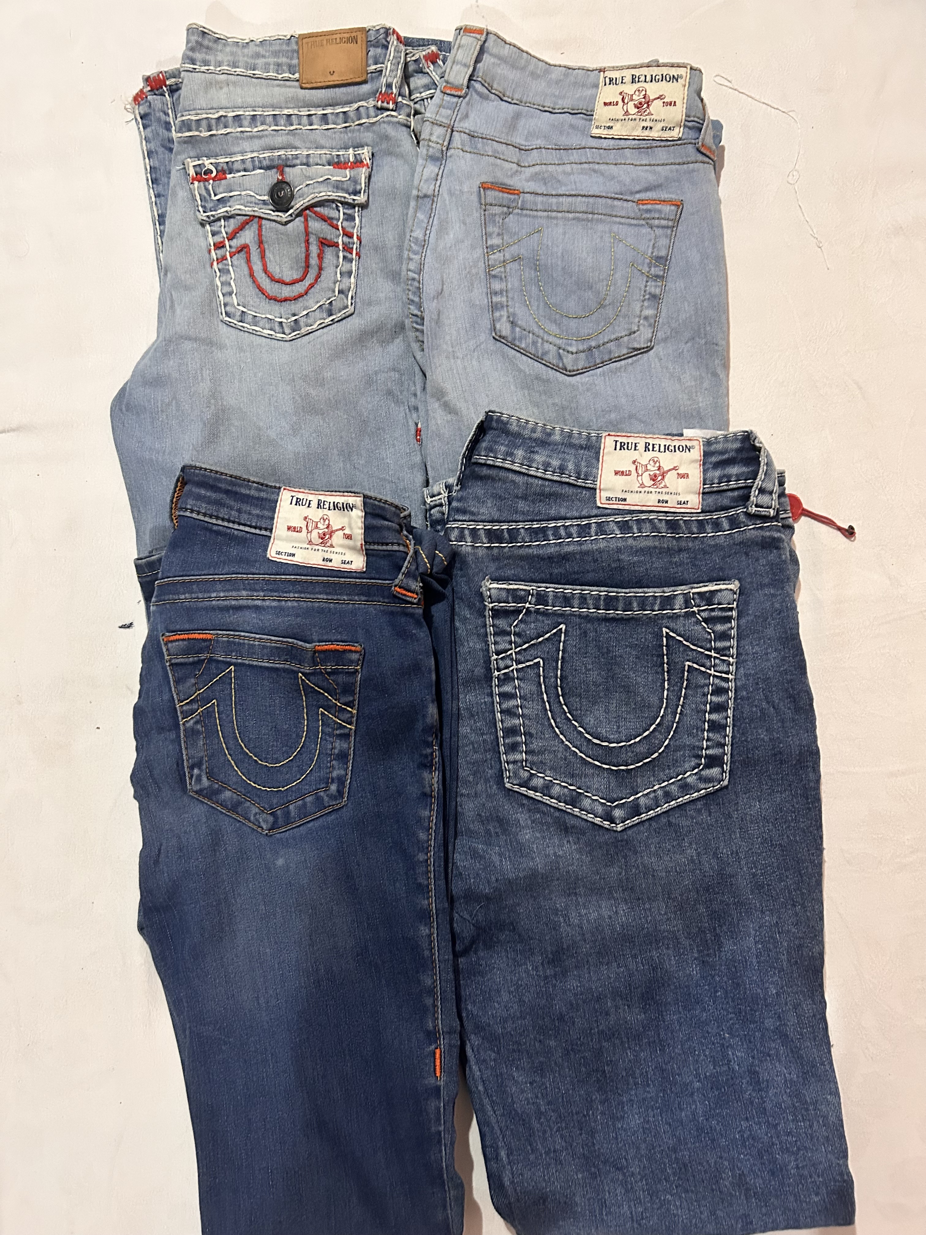 True religion flared jeans 12 pcs