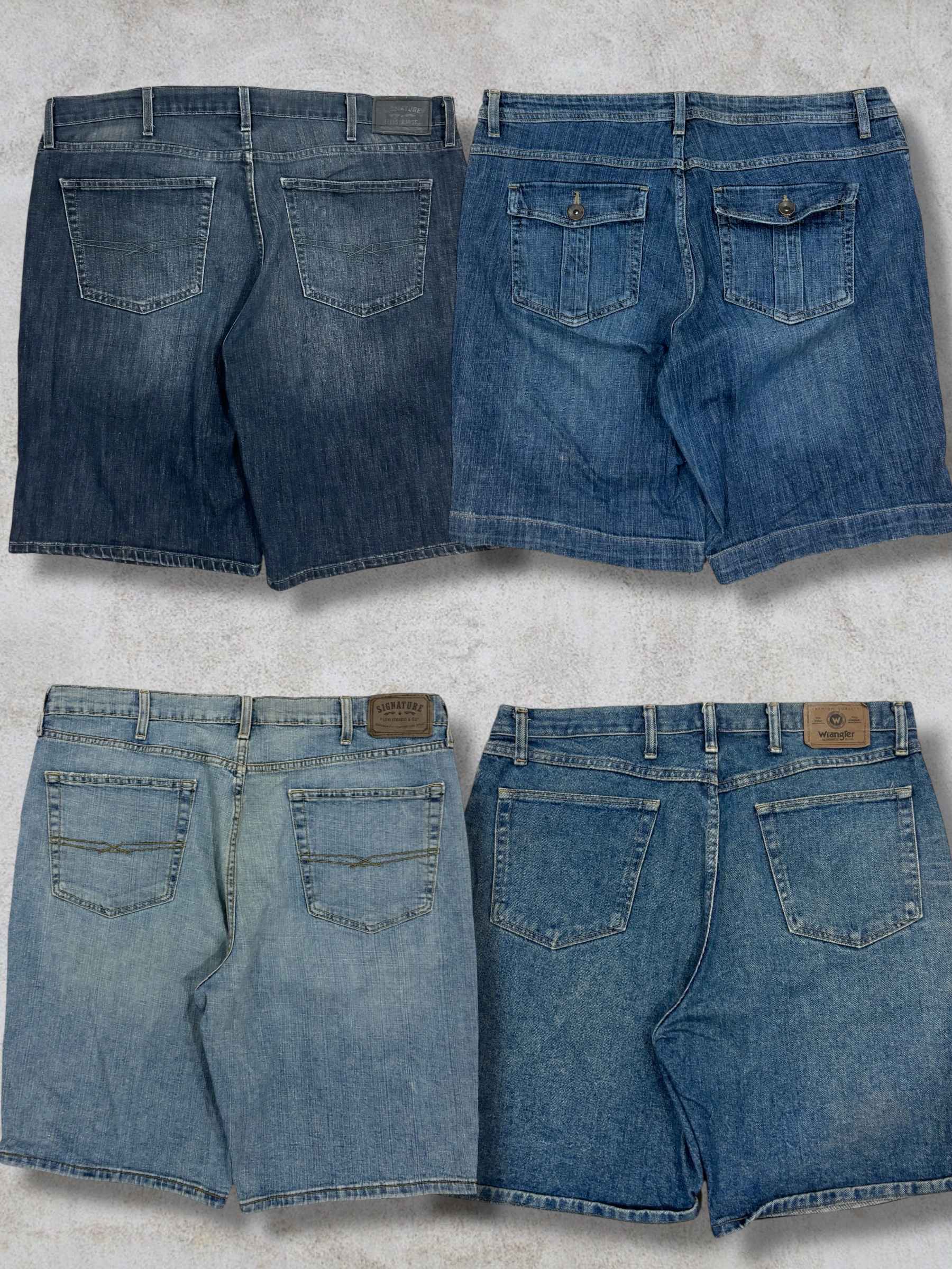 38++ Tallas grandes Lee Levis Wrangler Jorts 20 Pcs (E-63)