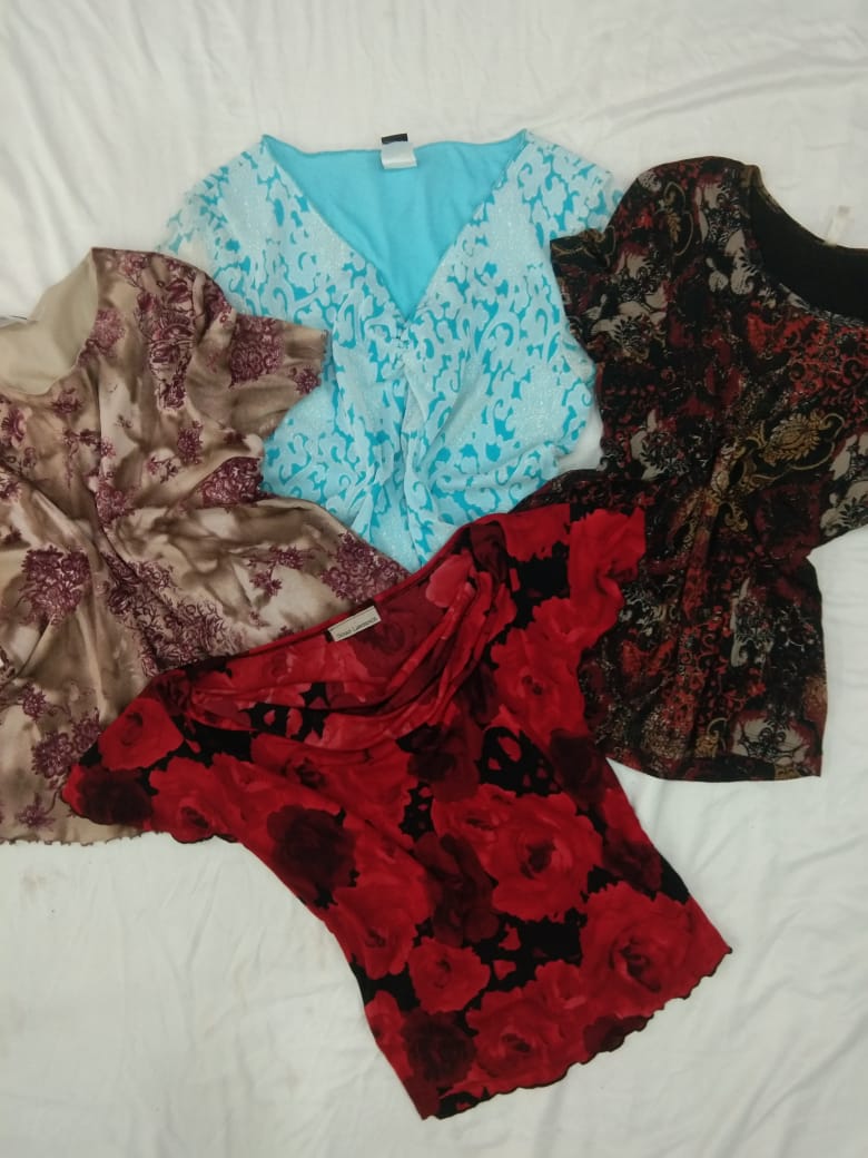 IQ0123 Y2k Grunge Tops - 08 Peças
