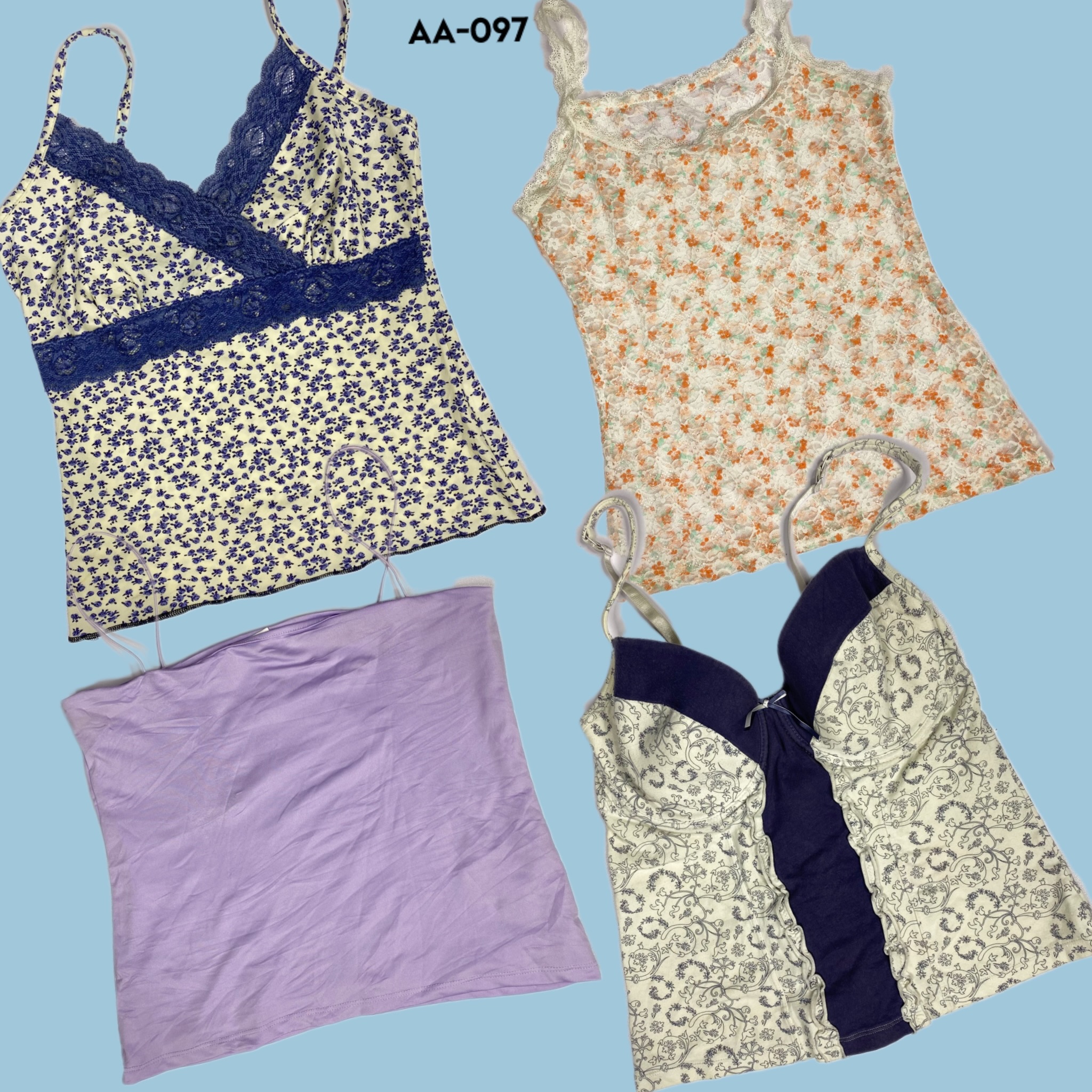 Y2K Cutesy Cami Tops (AA-097)