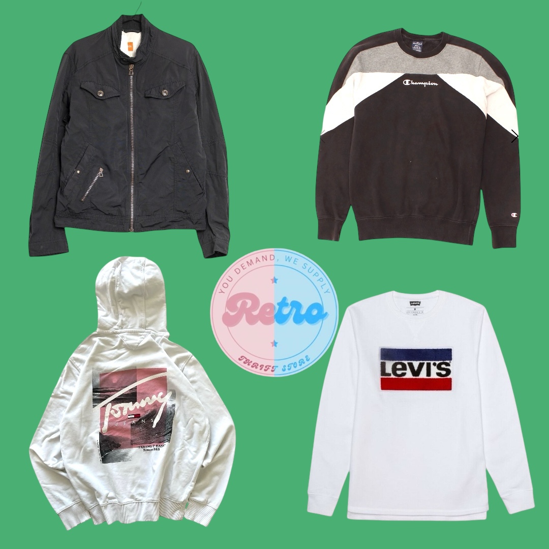 Y2K & 90s Era Sweatshirts : 10 Pcs