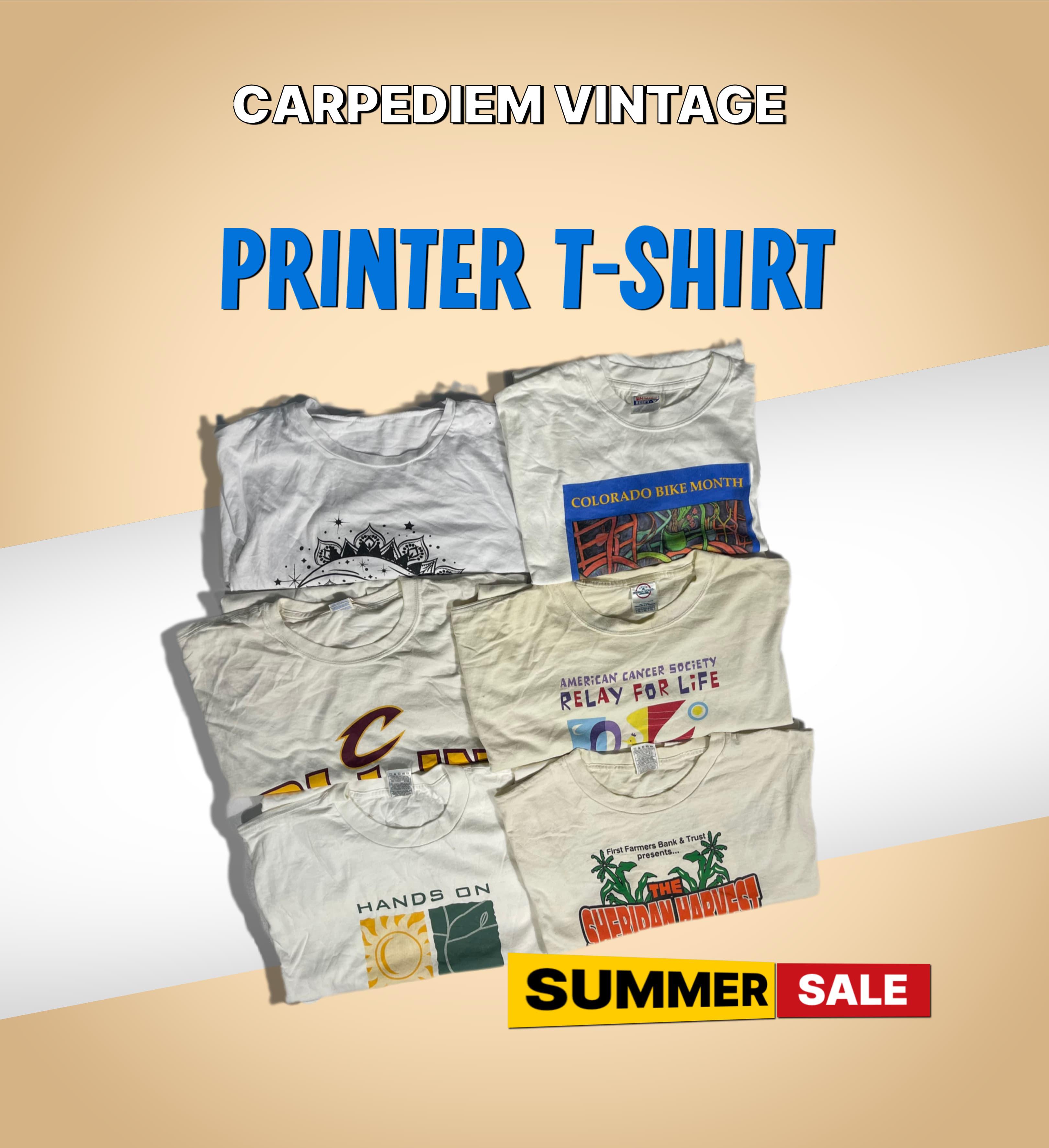 Printed T-shirts - With lable