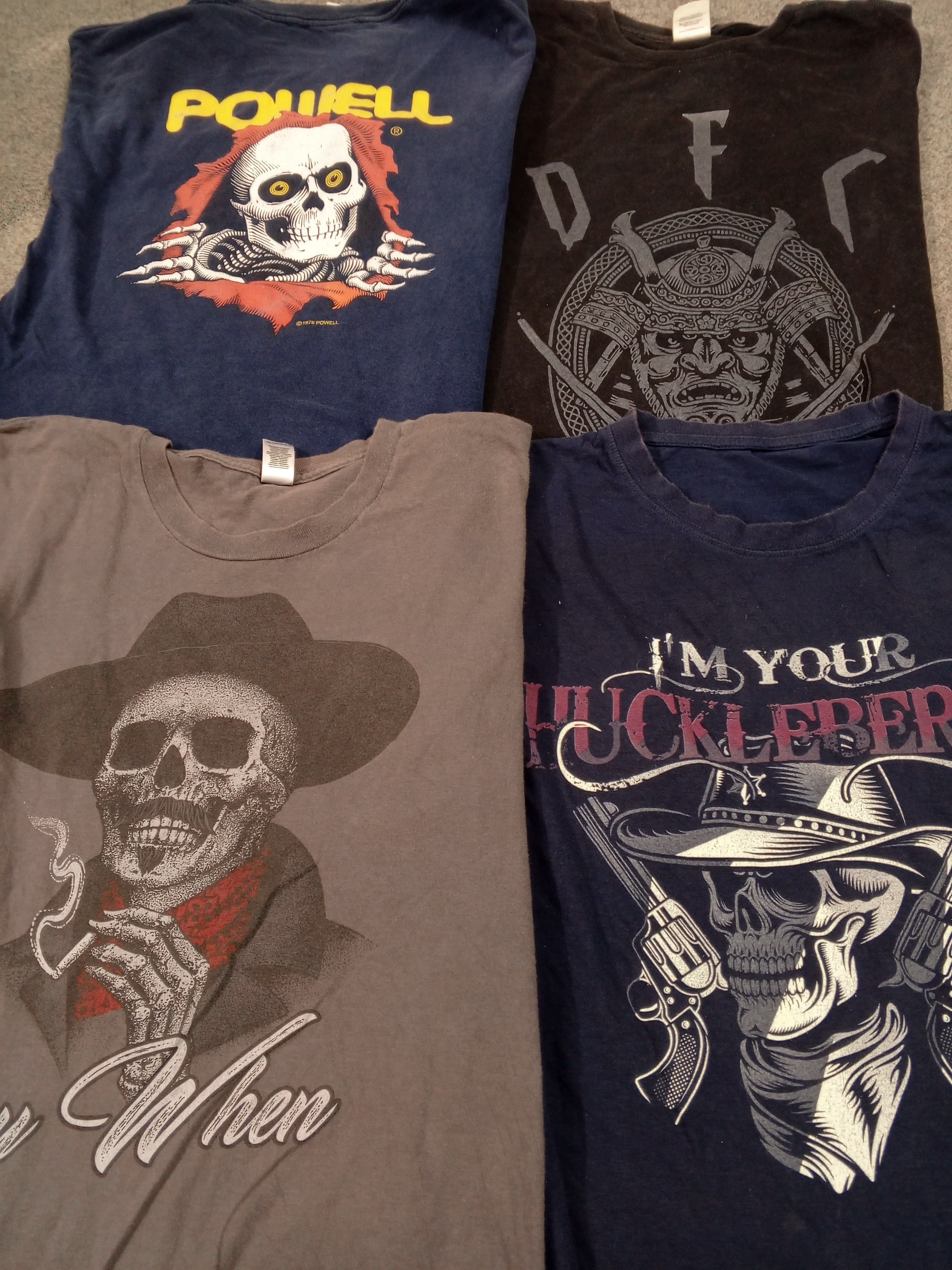 #662 Camisetas Góticas para Hombre -13