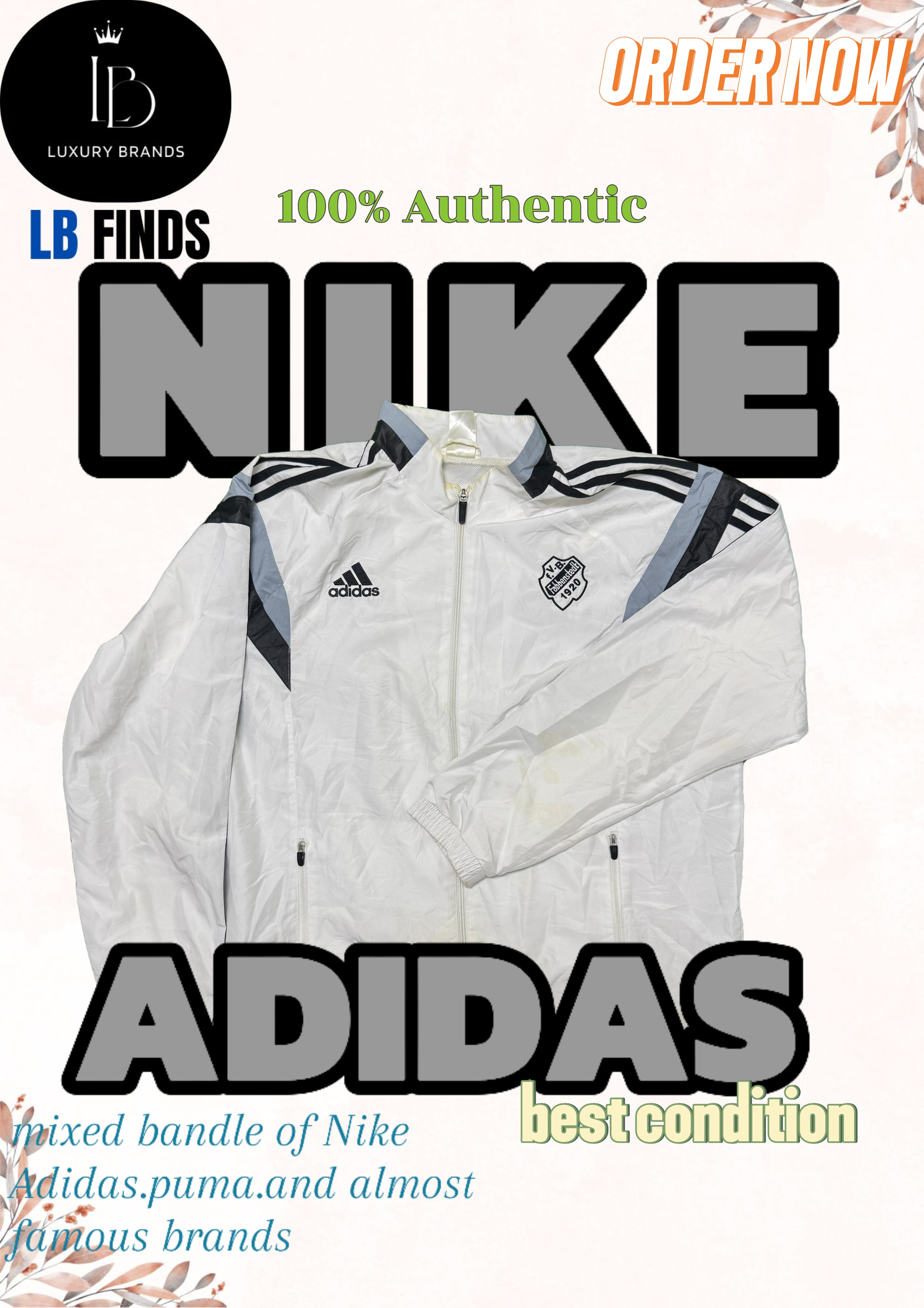 Nike und adidas Trainingsanzug