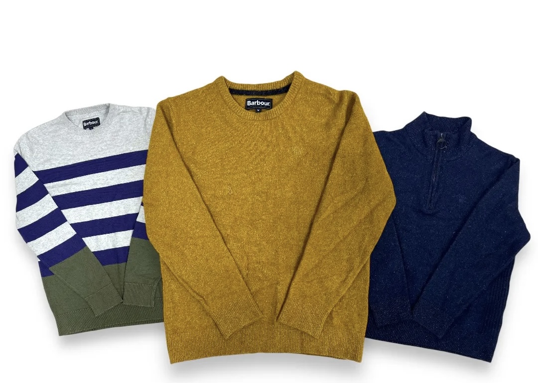 Authentic Barbour sweaters (Exact 20pcs)