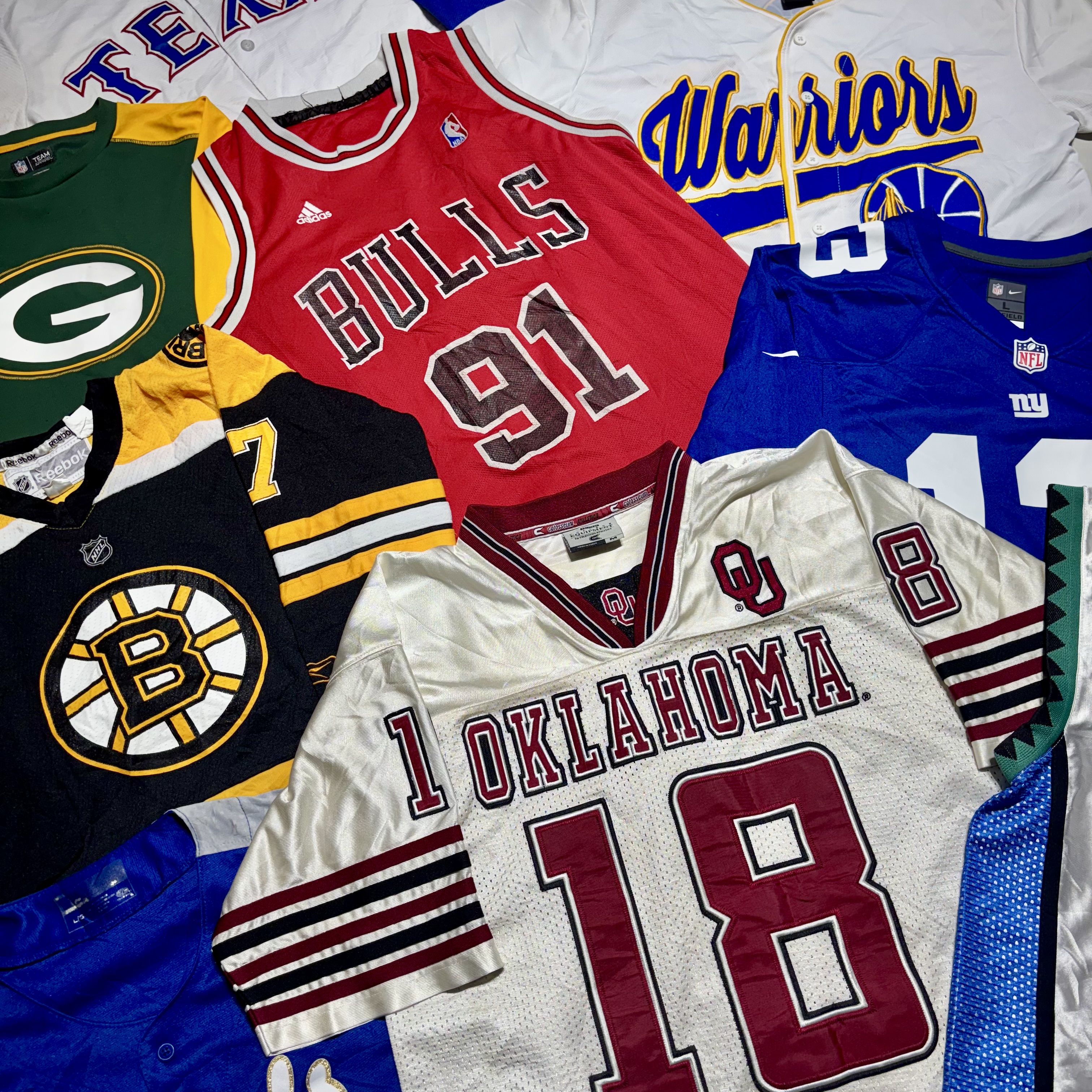 NHL NFL NBA MLB Trikots