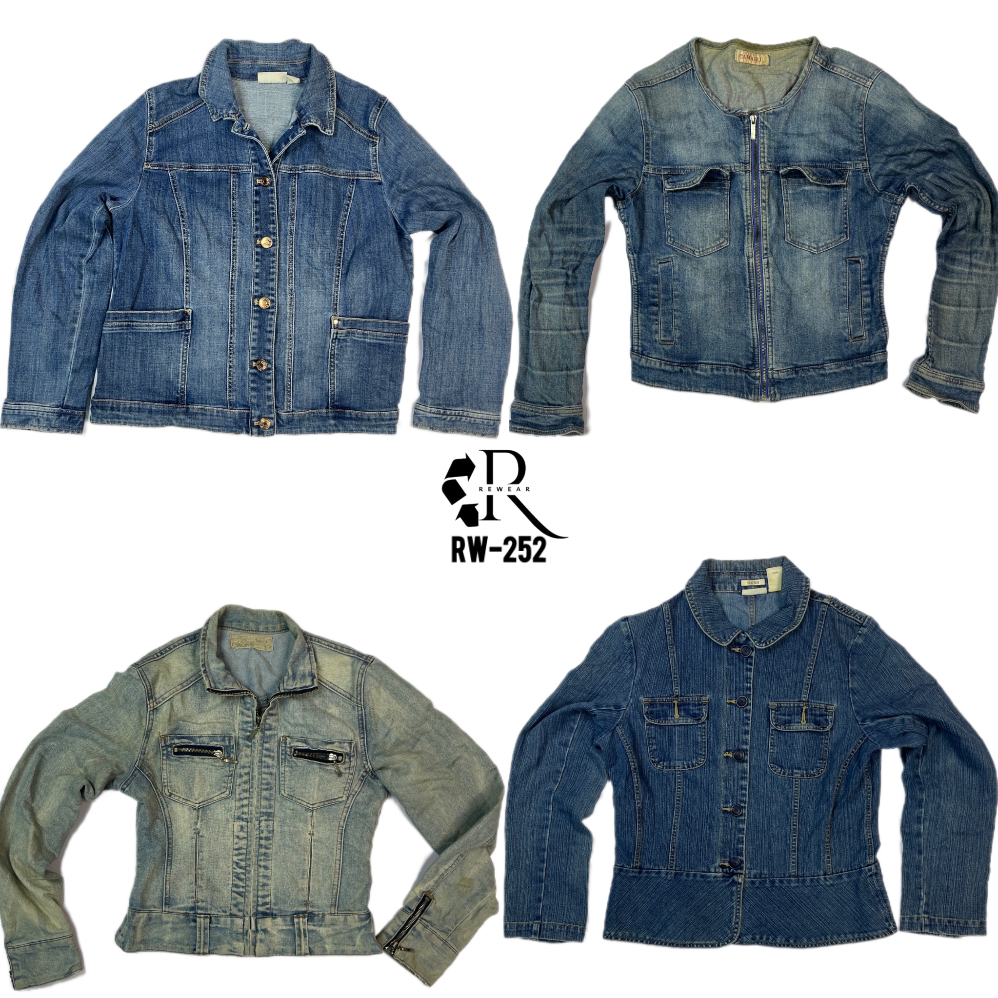 Y2K Unique Denim Jackets (RW-252)