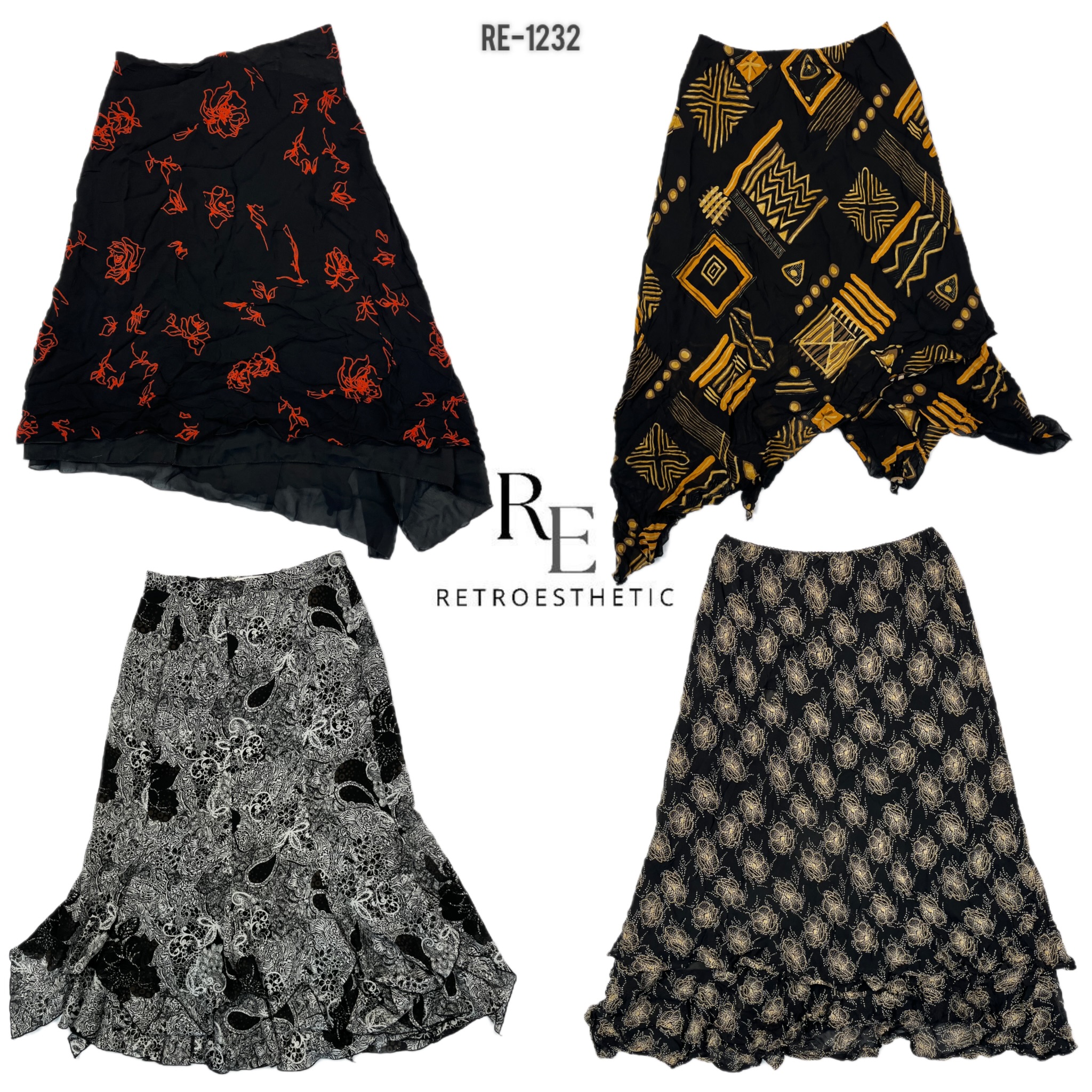 Faldas de verano Grunge Y2K (RE-1232)