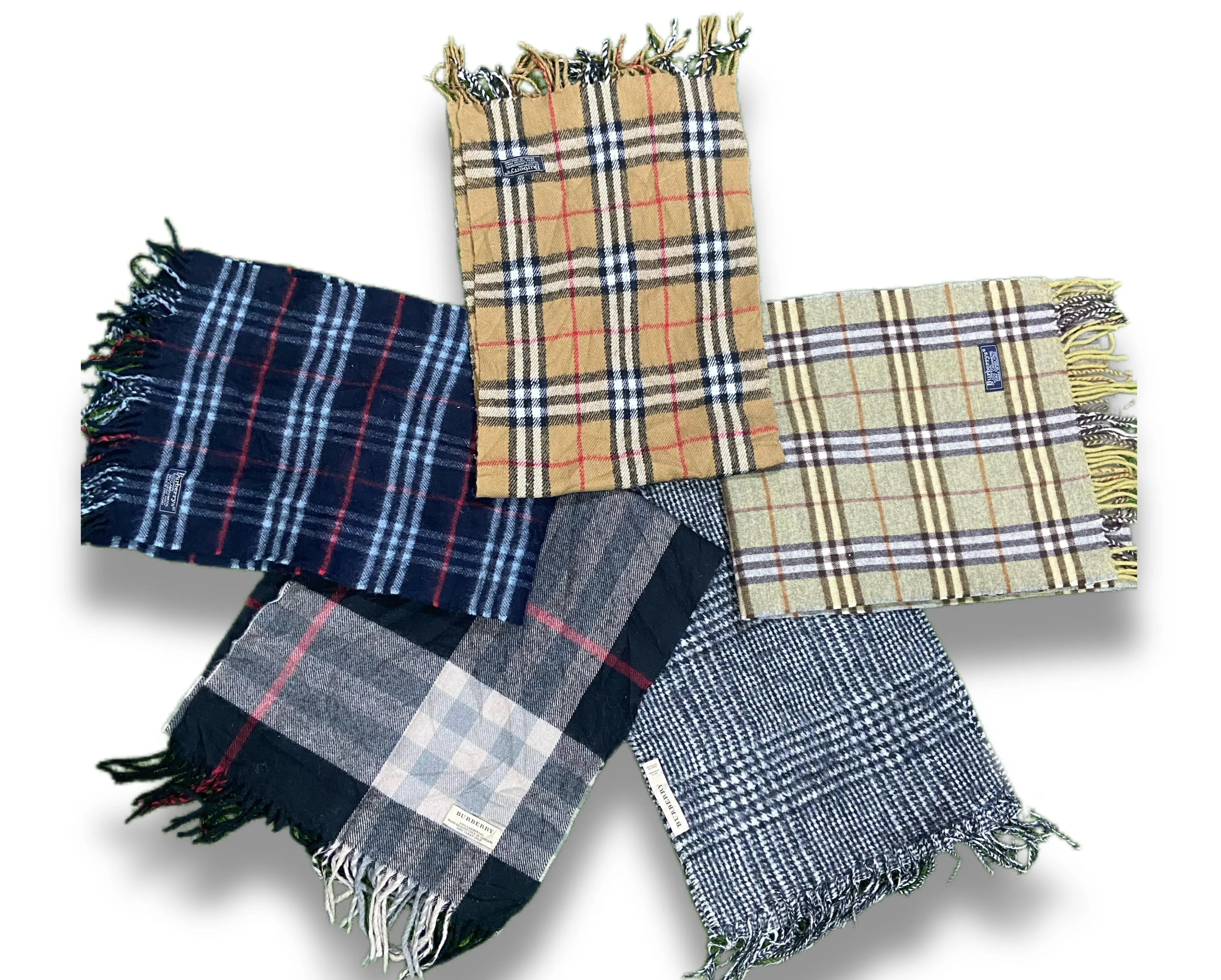 Authentic burberry scarves iconic check design 50 available