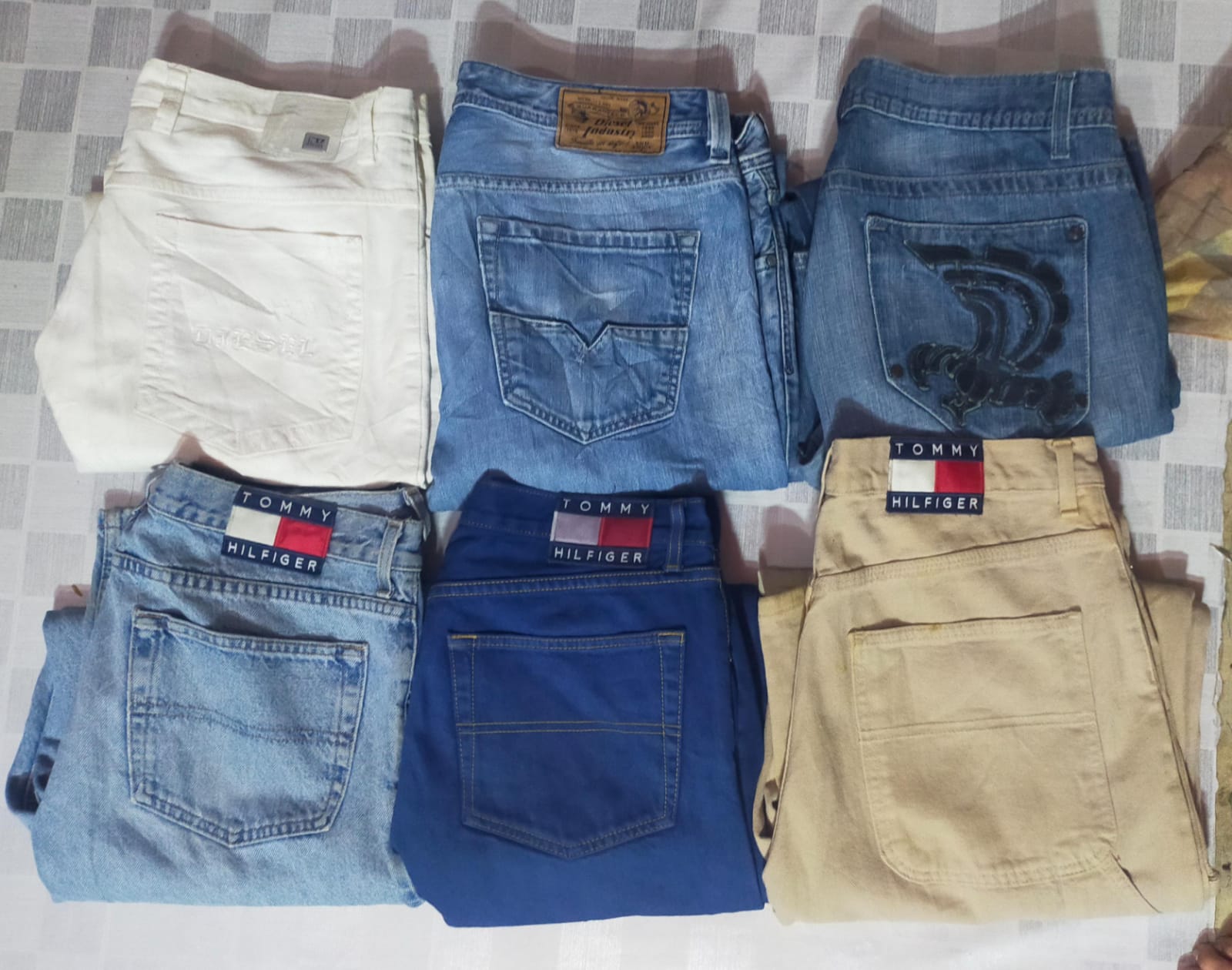 TOMMY HILFIGER DIESEL UND ANDERE MIX-MARKEN JEANS (ID 371)