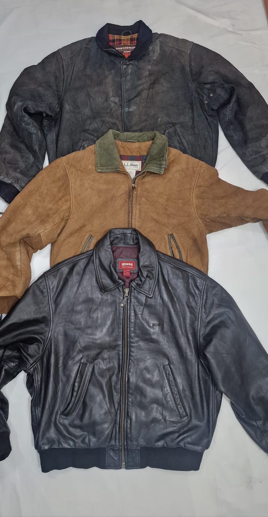 Men vintage leather jackets