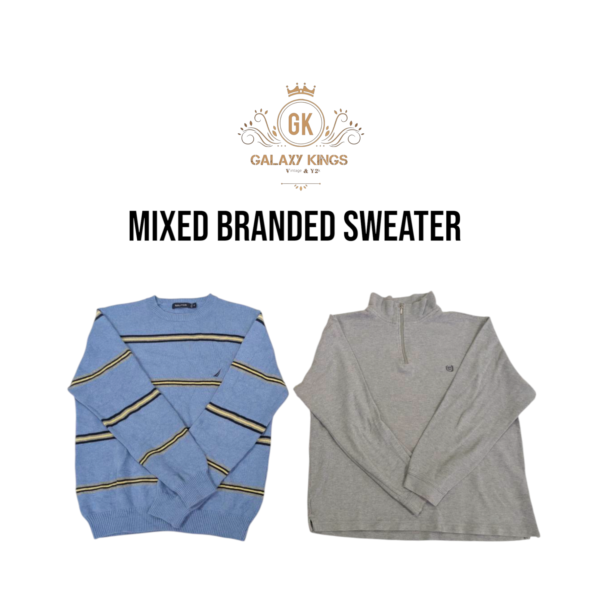Mixed Branded Sweater