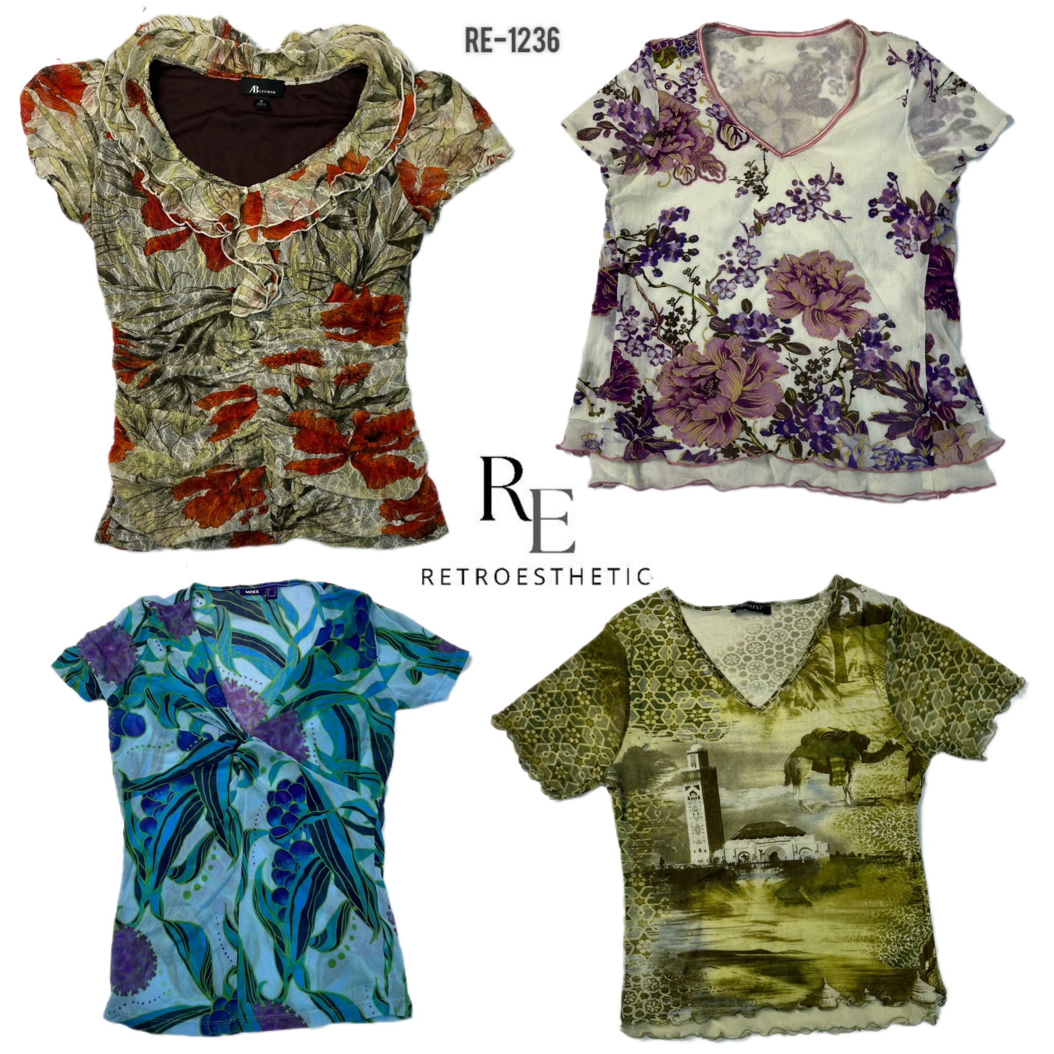 Y2K Iconic Girl Mix Tops (RE-1236)