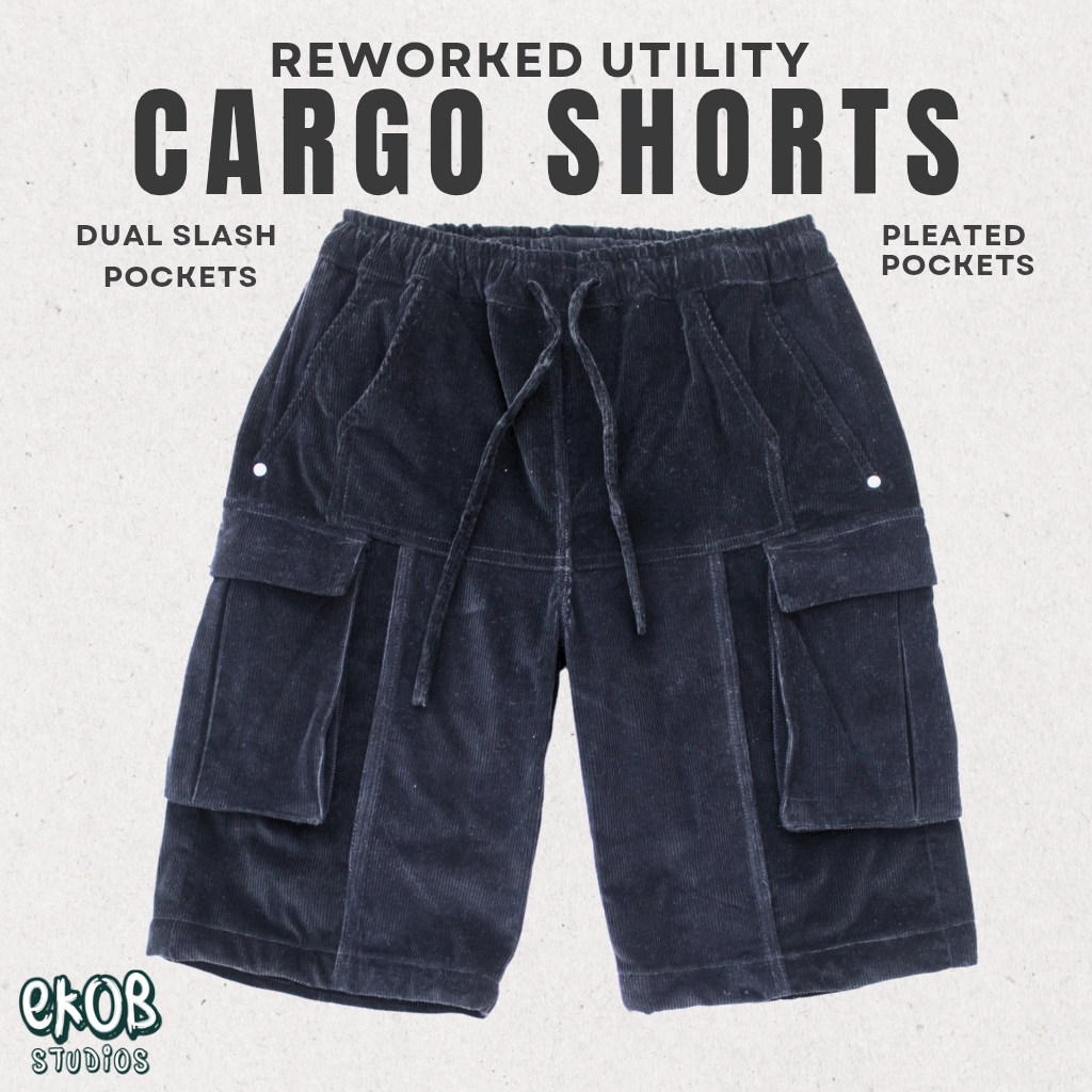 Reworked Utility Cargo Shorts