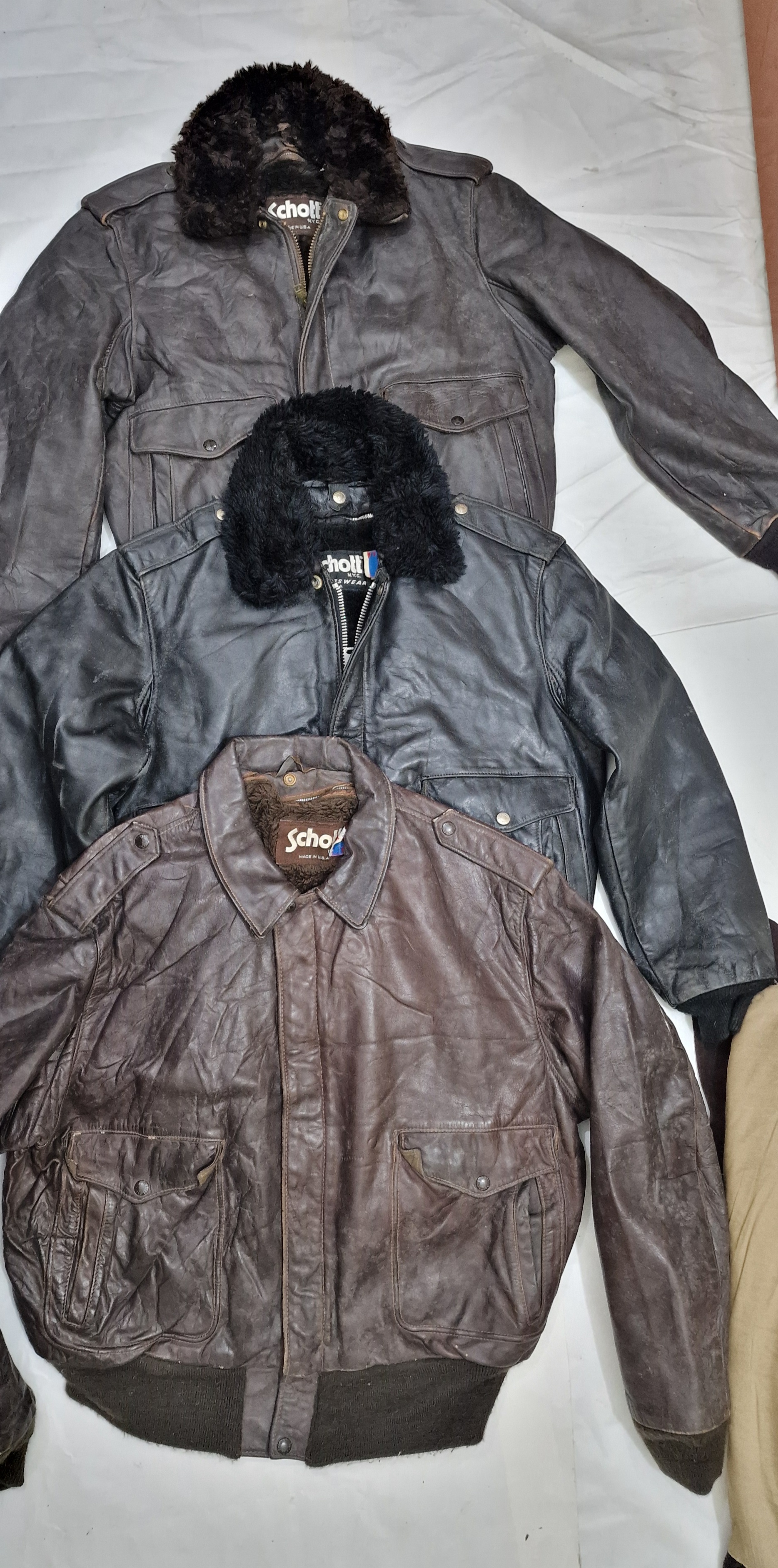 Mens brand leather jackets