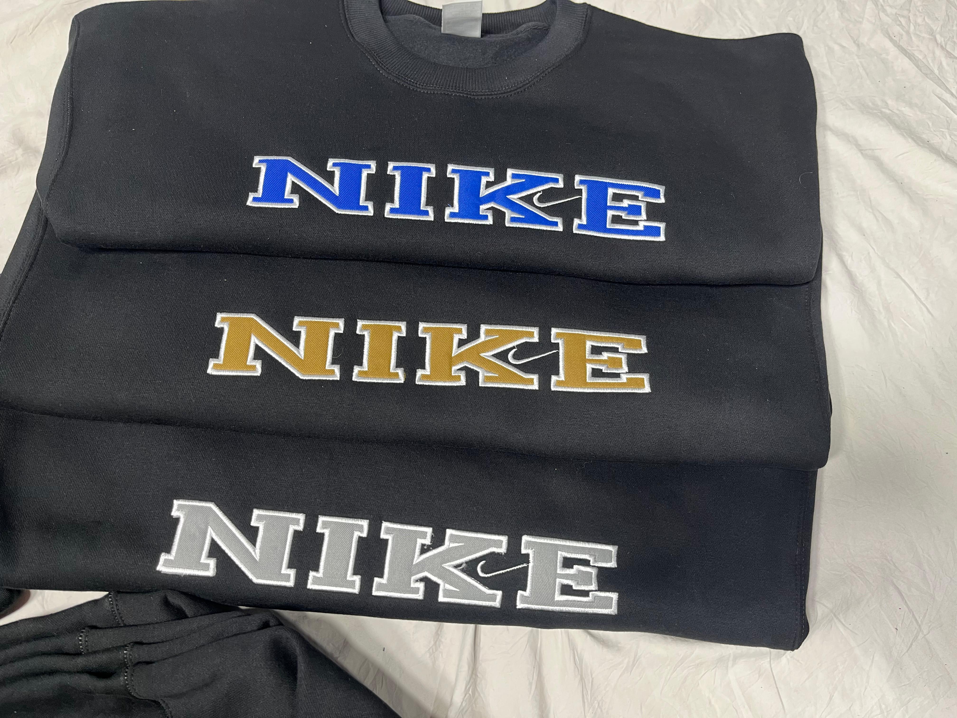 Rework Style Nike Black sweatshirt.