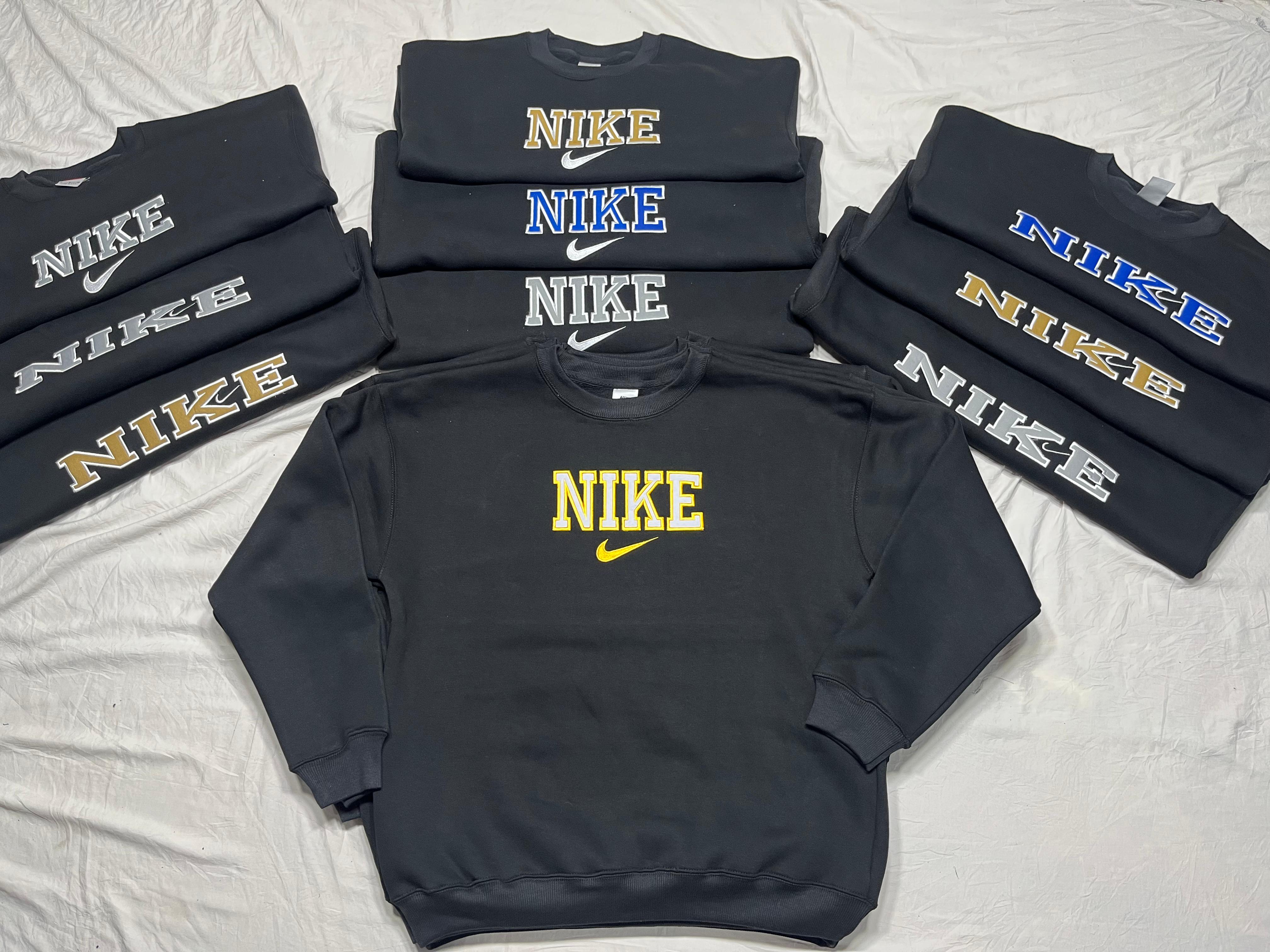 Rework Style Nike Black sweatshirt.