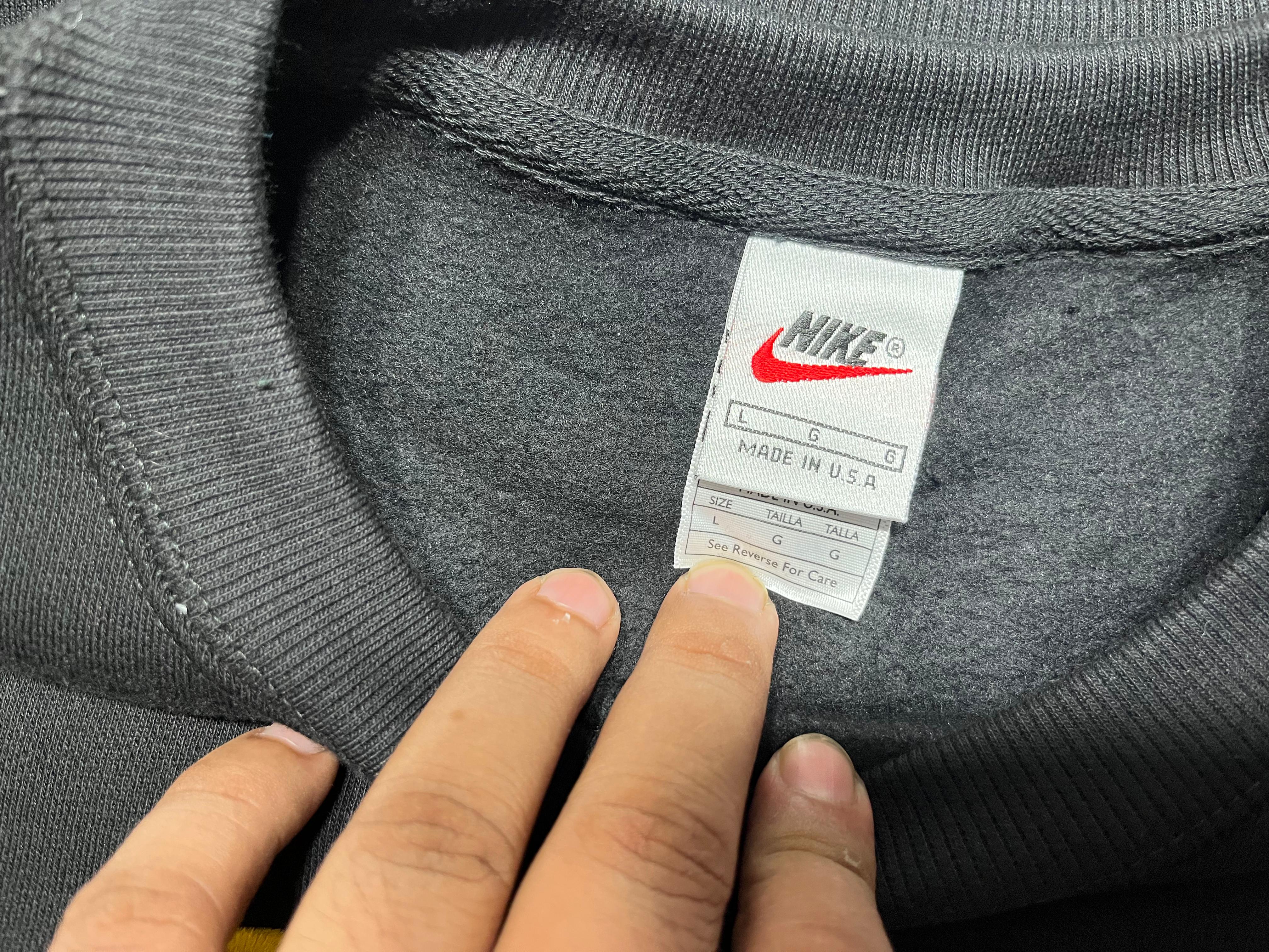 Rework Style Nike Black sweatshirt.