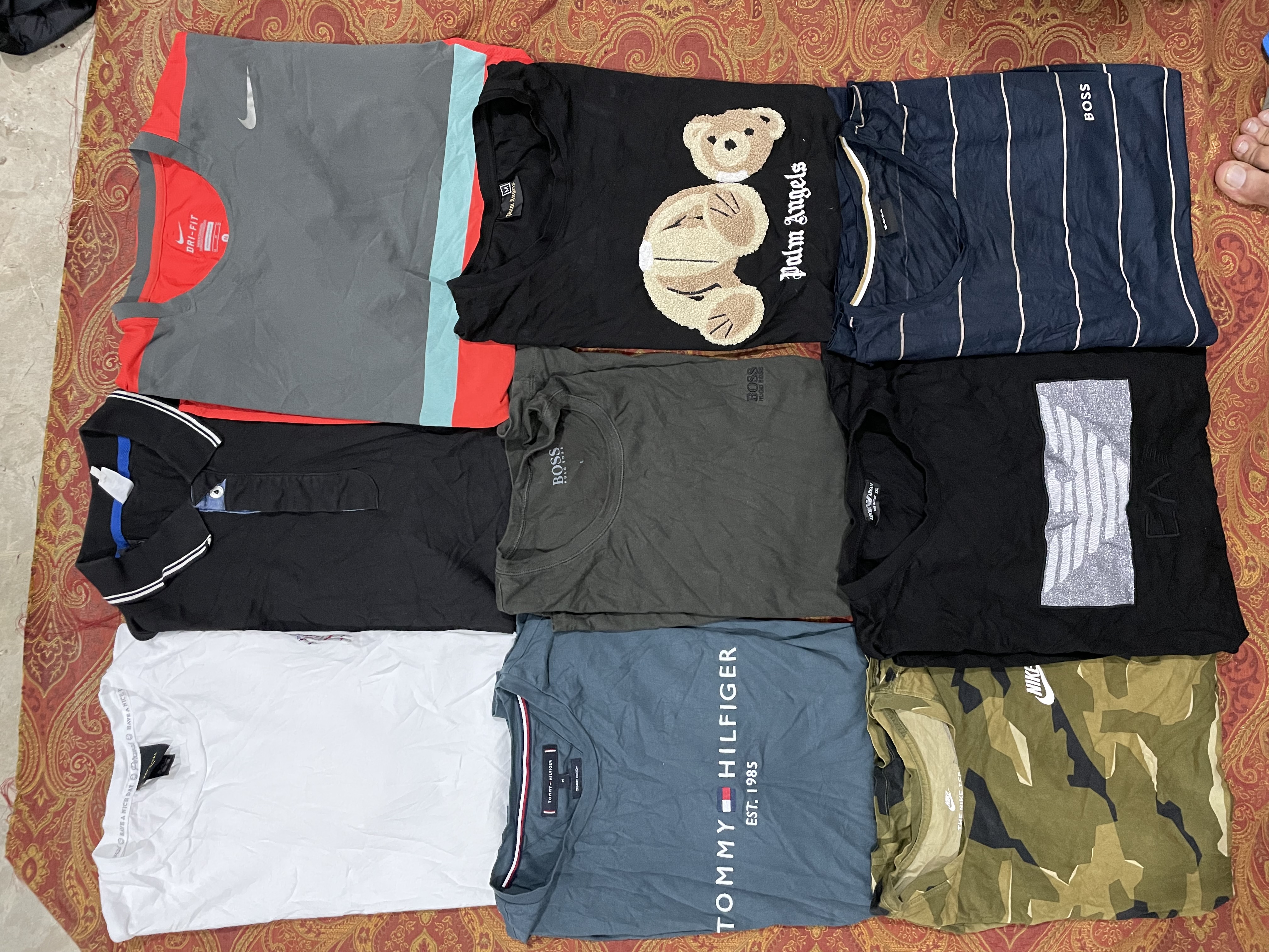 ミックス プレミアム ブランド T シャツ Nike adidas diesel g star