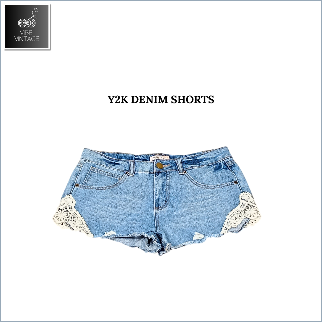 Y2K PANTALONCINI IN DENIM - 08 PEZZI (BUNDLE 5)