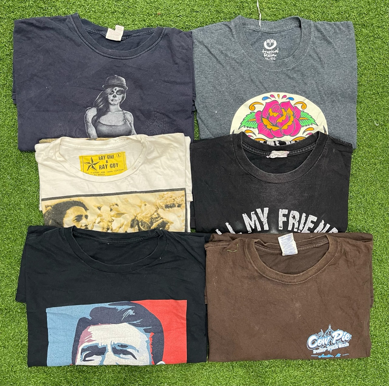 PRINTED T-SHIRT - WITH LABELS - #029