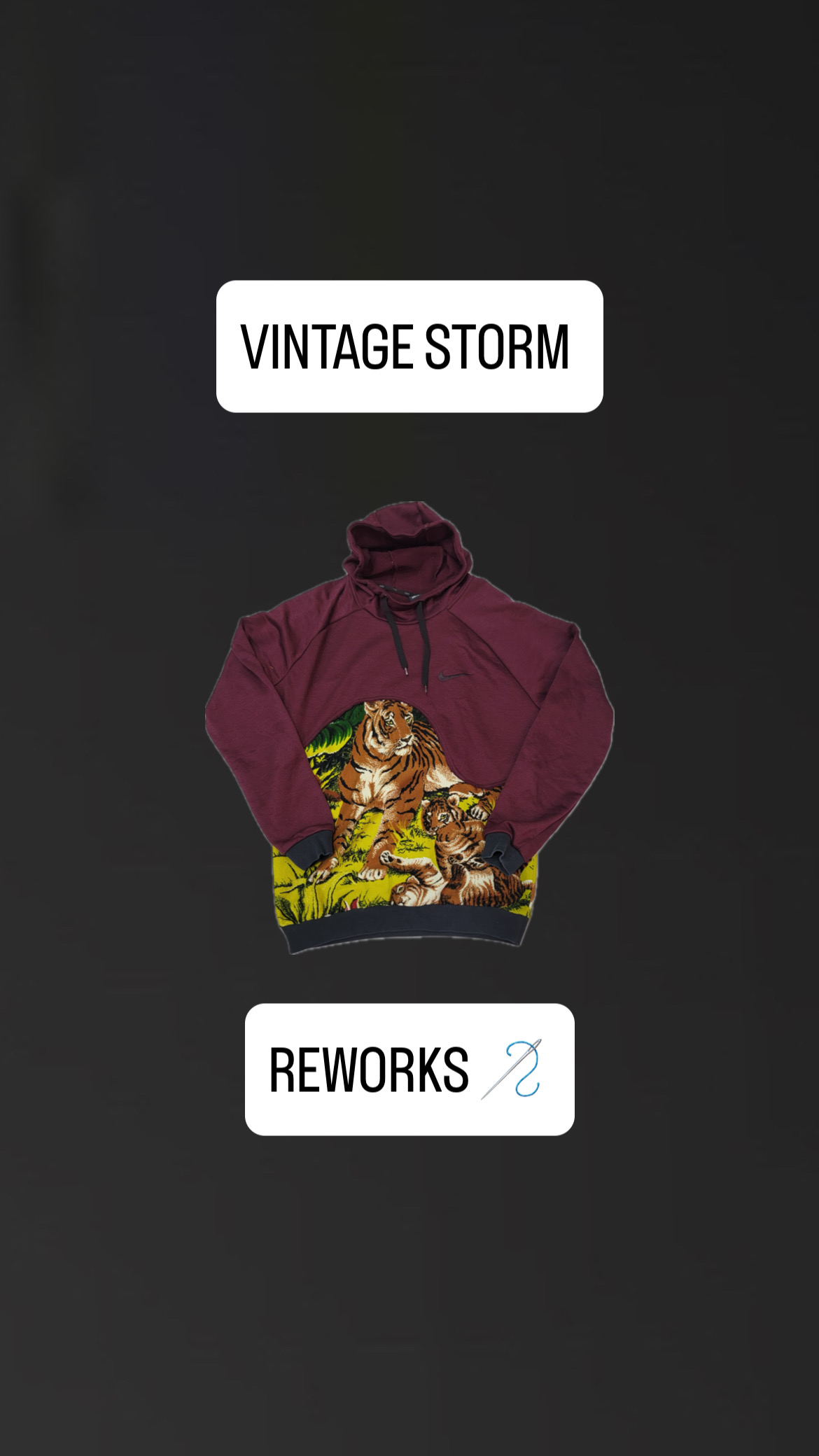 Nike Rework Kapuzenpullover MOQ 20 Stück