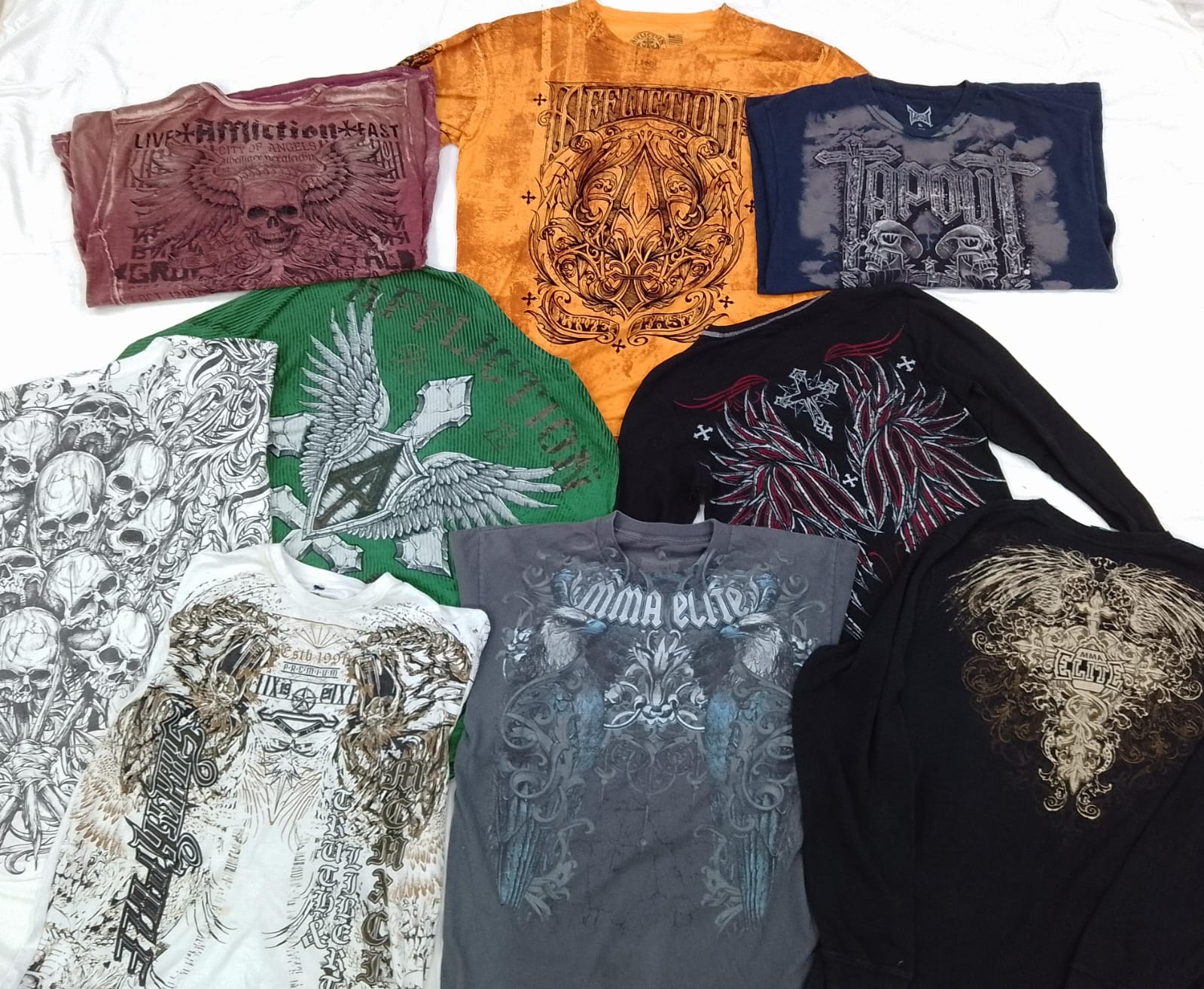 CR4426 Skull T-shirts - 20 Pcs