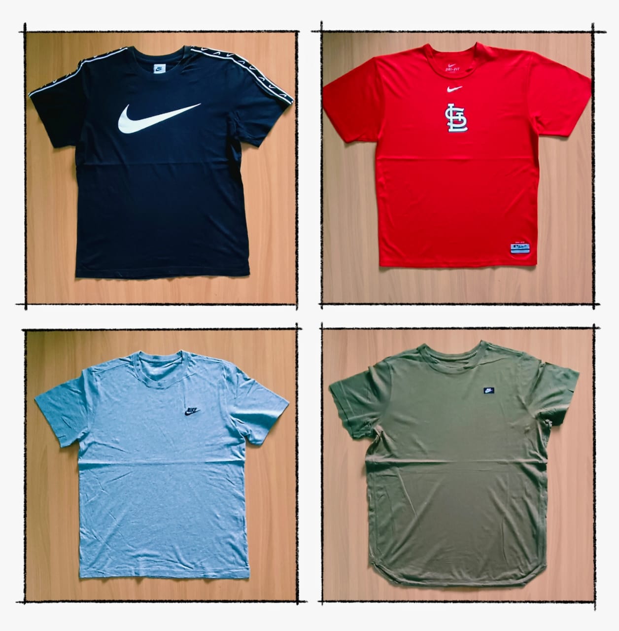 JA 0287 ヴィンテージ Nike ラウンドネック Tシャツ - 22 枚