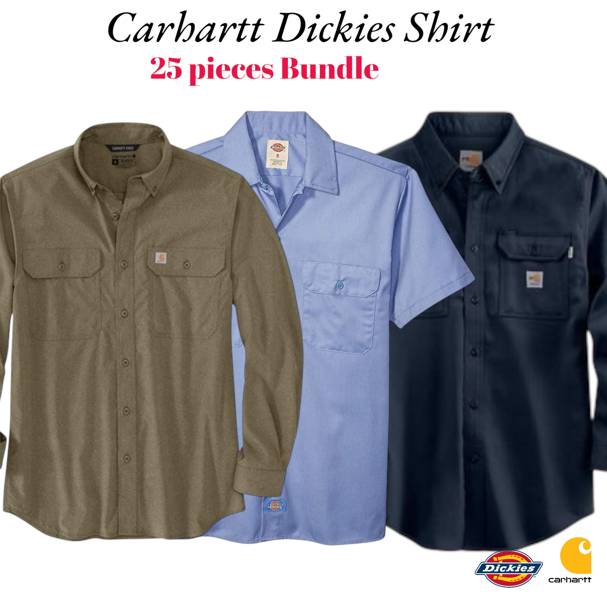 Carhartt Dickies Hemd mit Knopfleiste