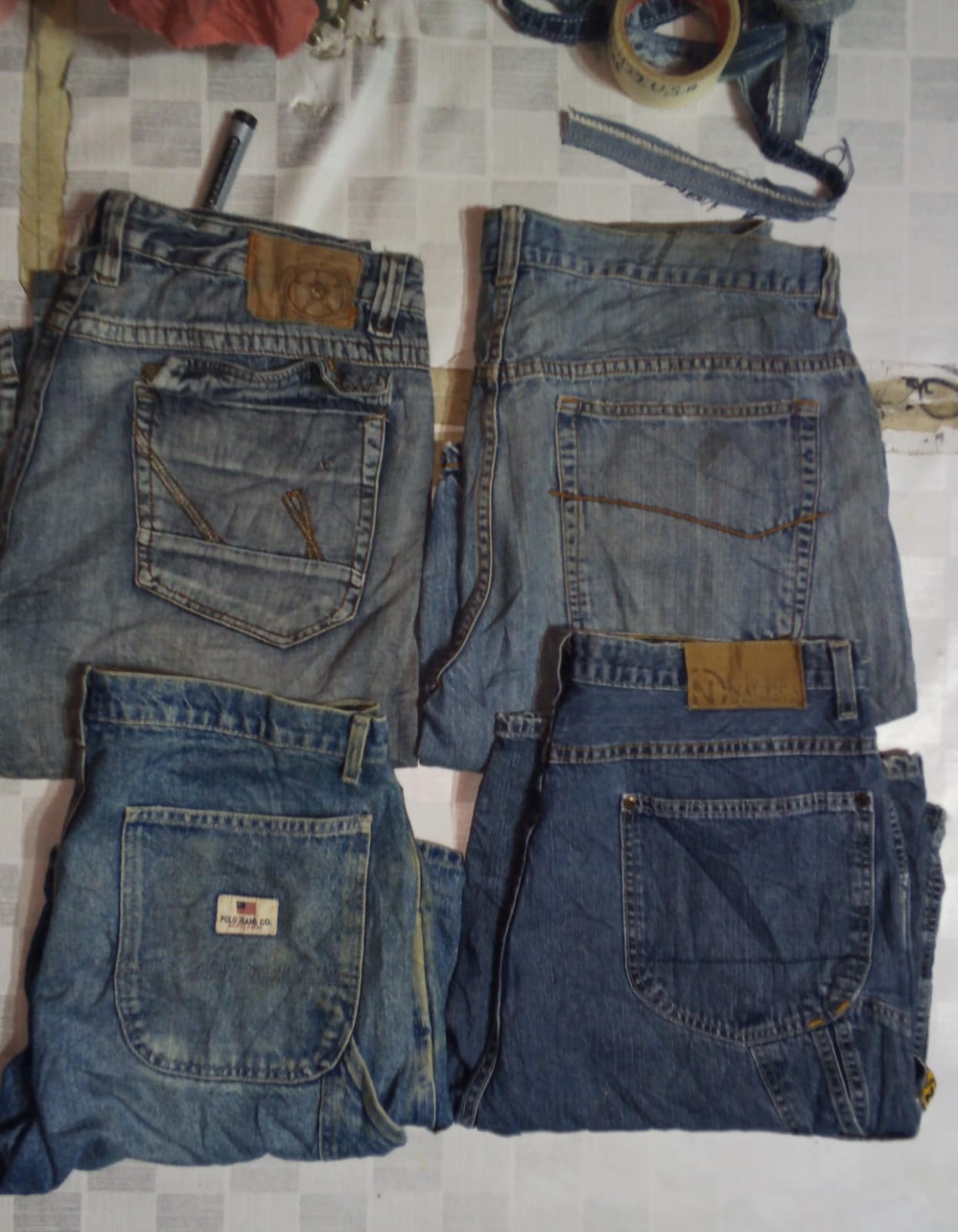 U S A POLE AND OTHER MIX BRANDS SHORTS (ID 422)