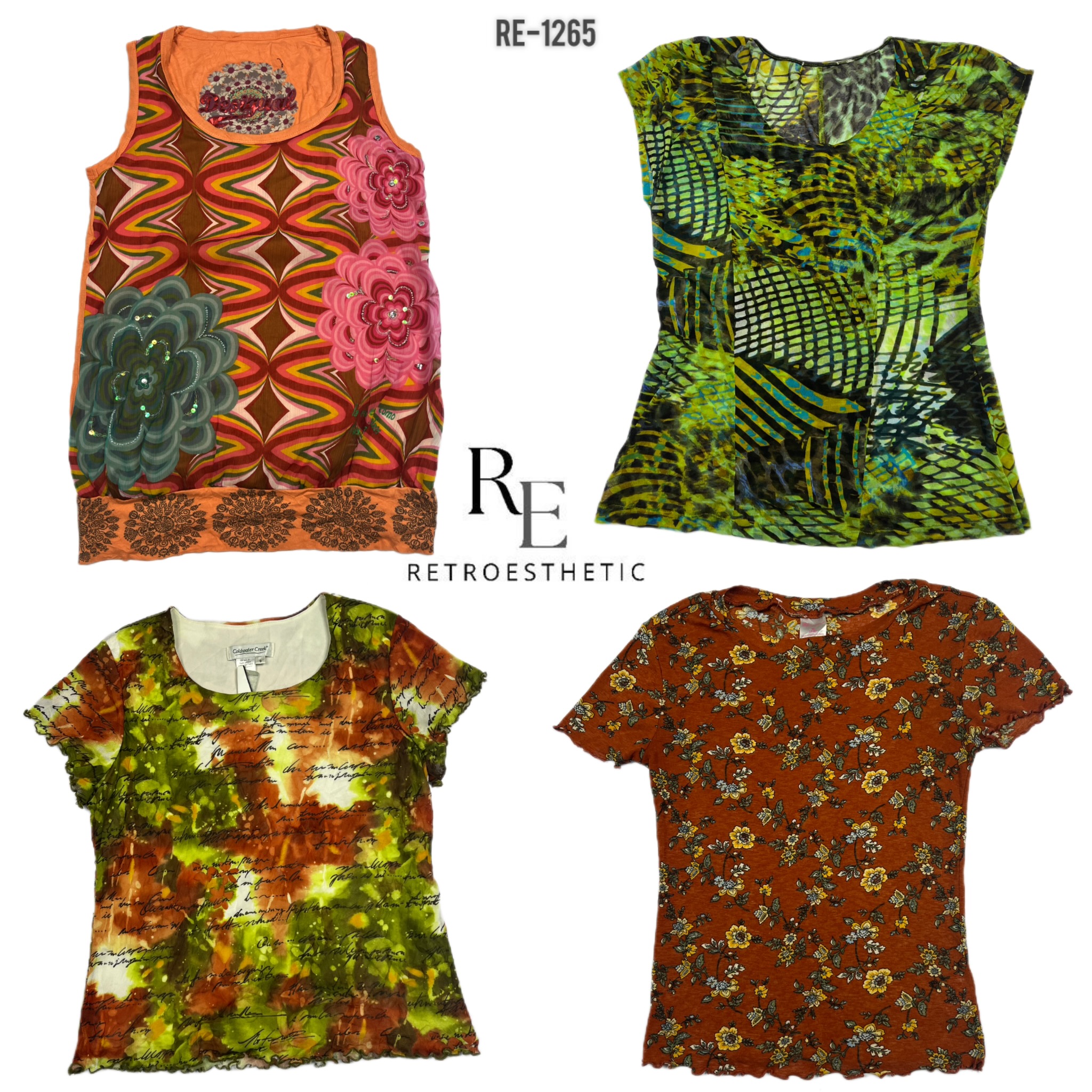 Y2K Iconic Girl Mix Tops (RE-1265)