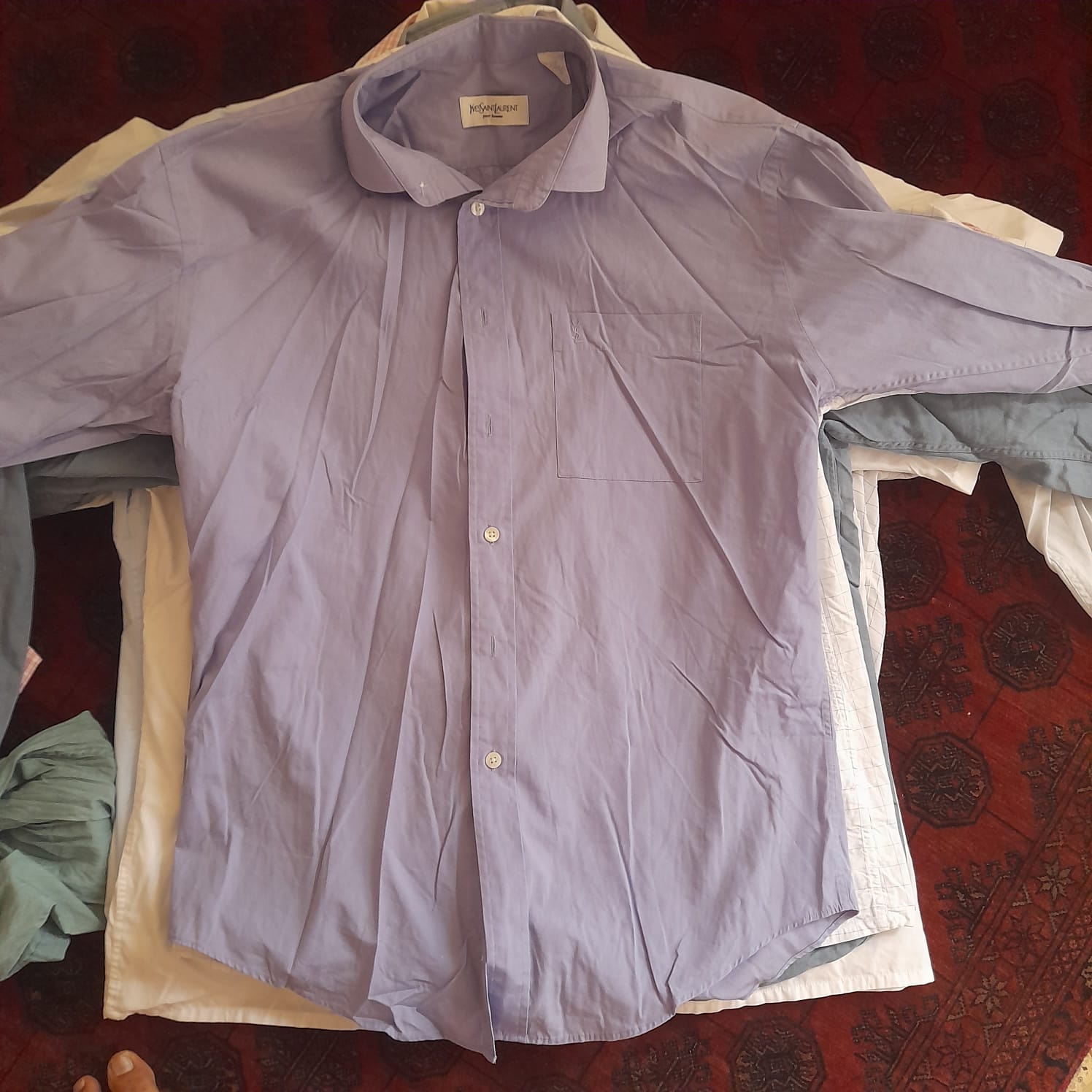 Yves Saint Laurent YSL Shirt witg logo p15 B29