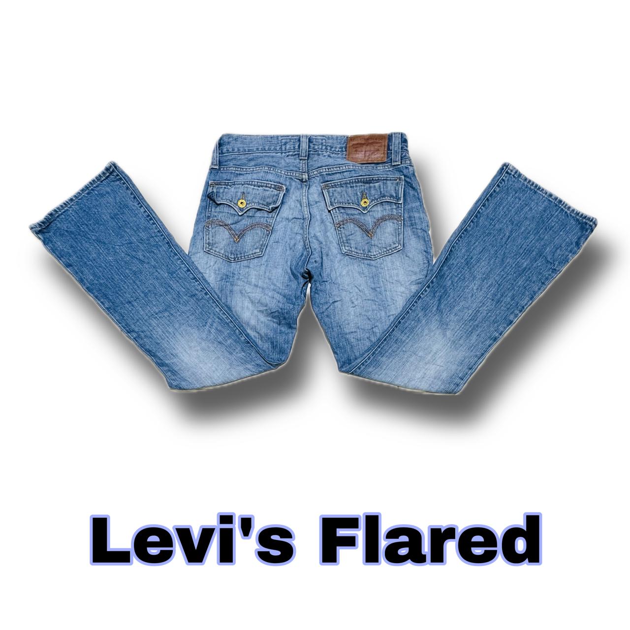 Levis flared jeans