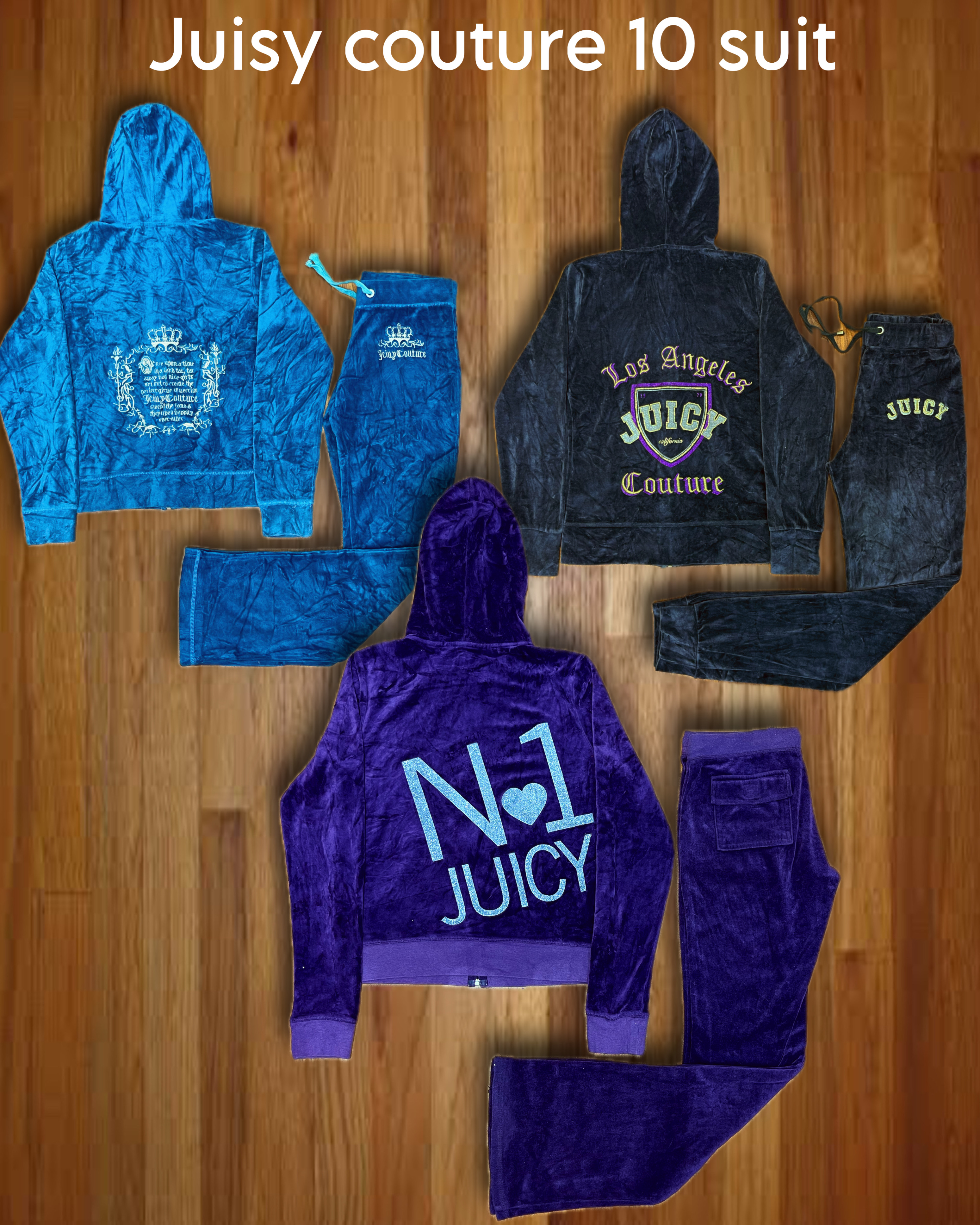 Juicy Couture authentic 20 pcs