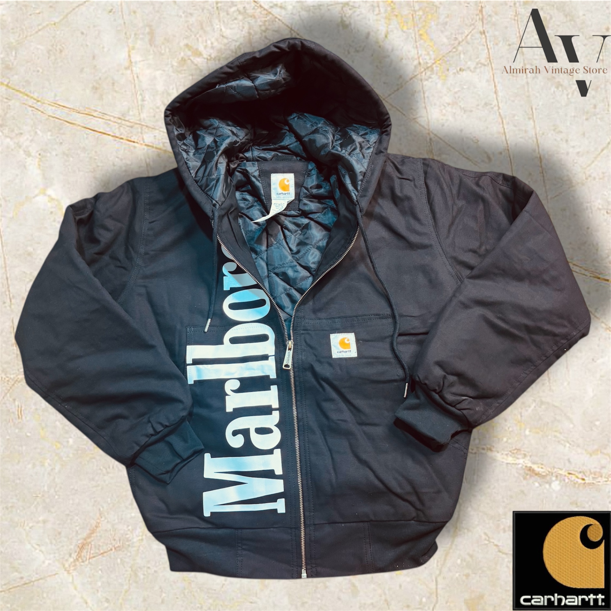 CARHARTT REWORK STYLE MARLBORO JACKETS