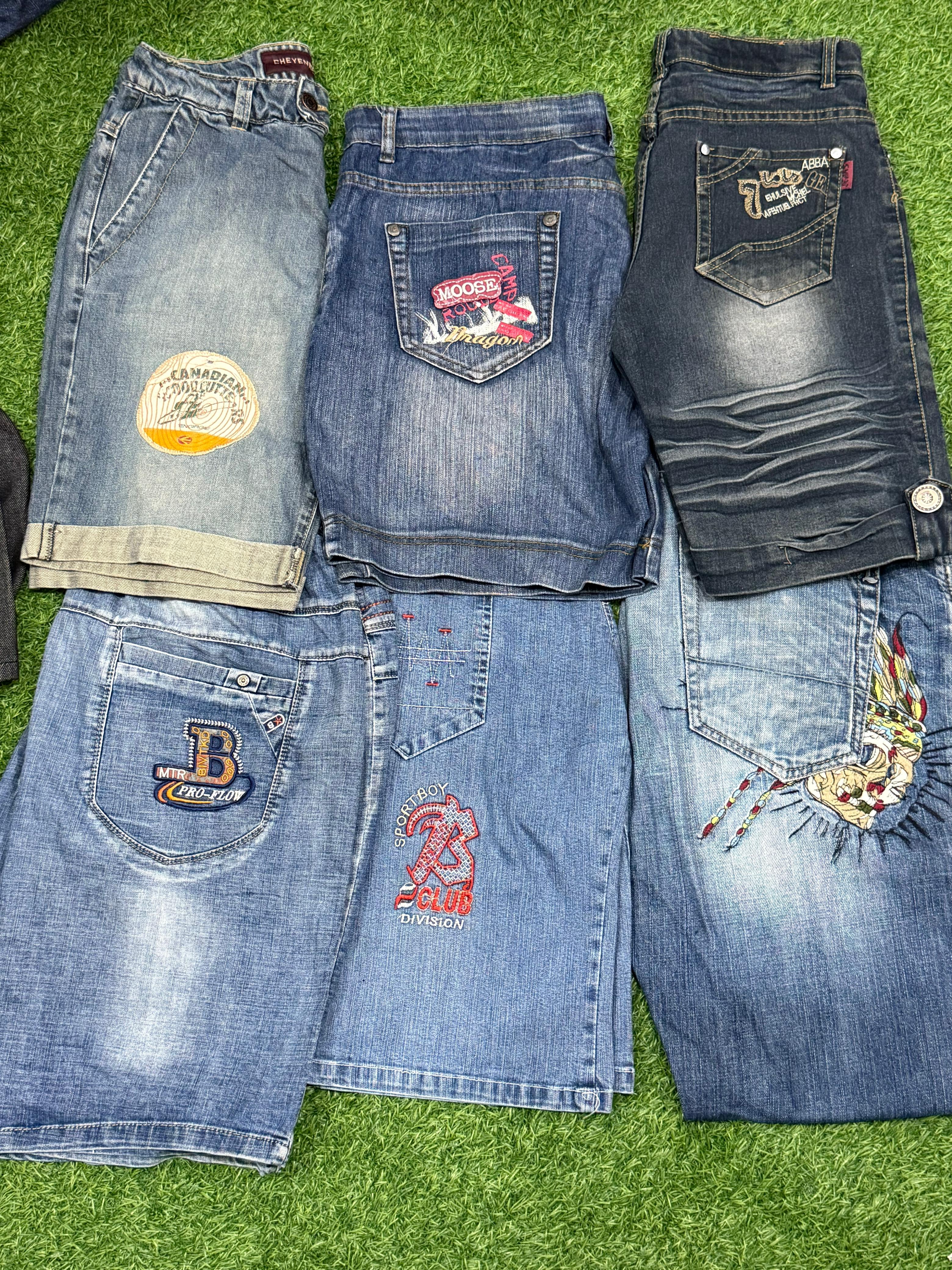Y2K hip hop baggy shorts