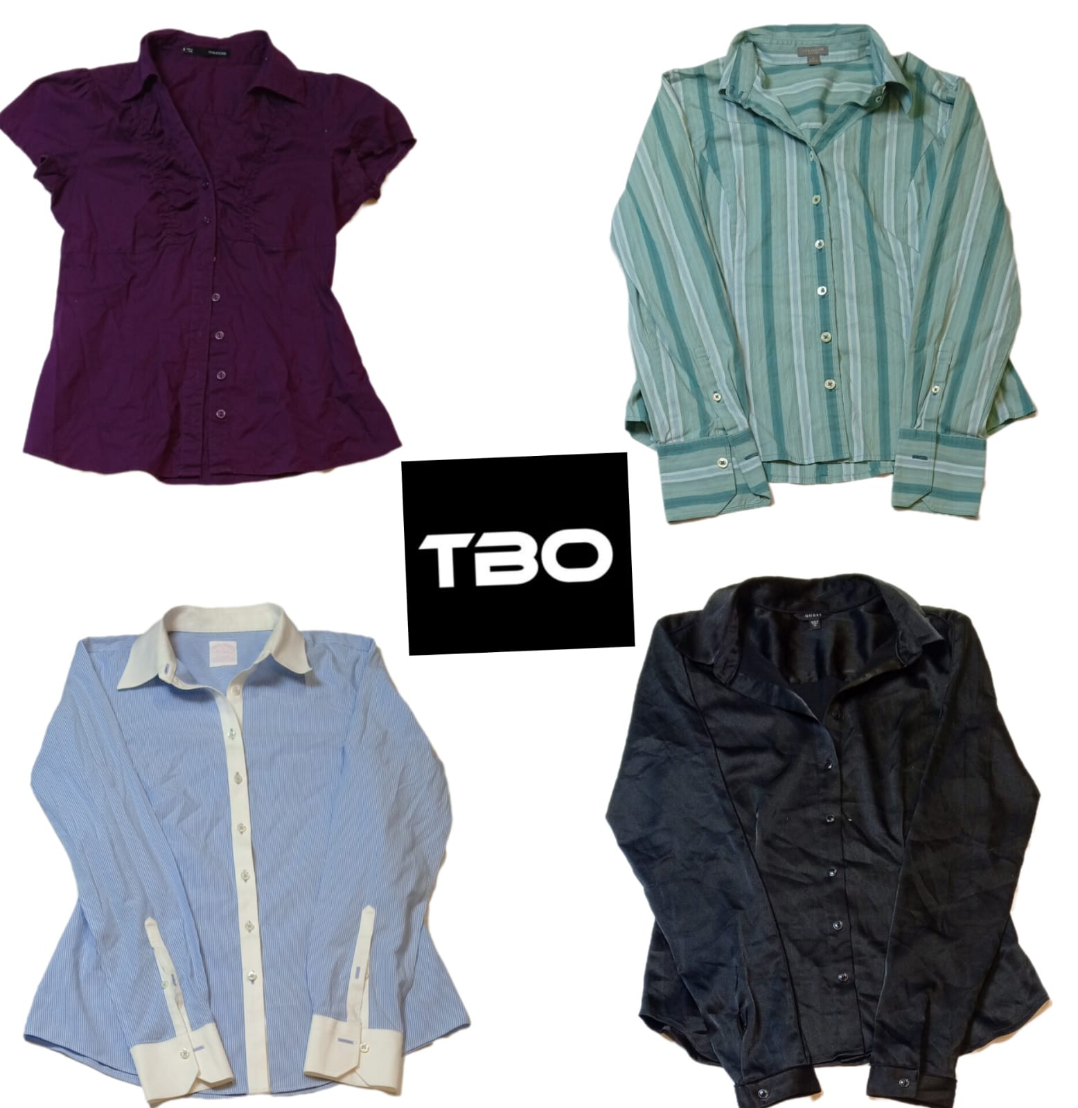 Y2K Office Blouse