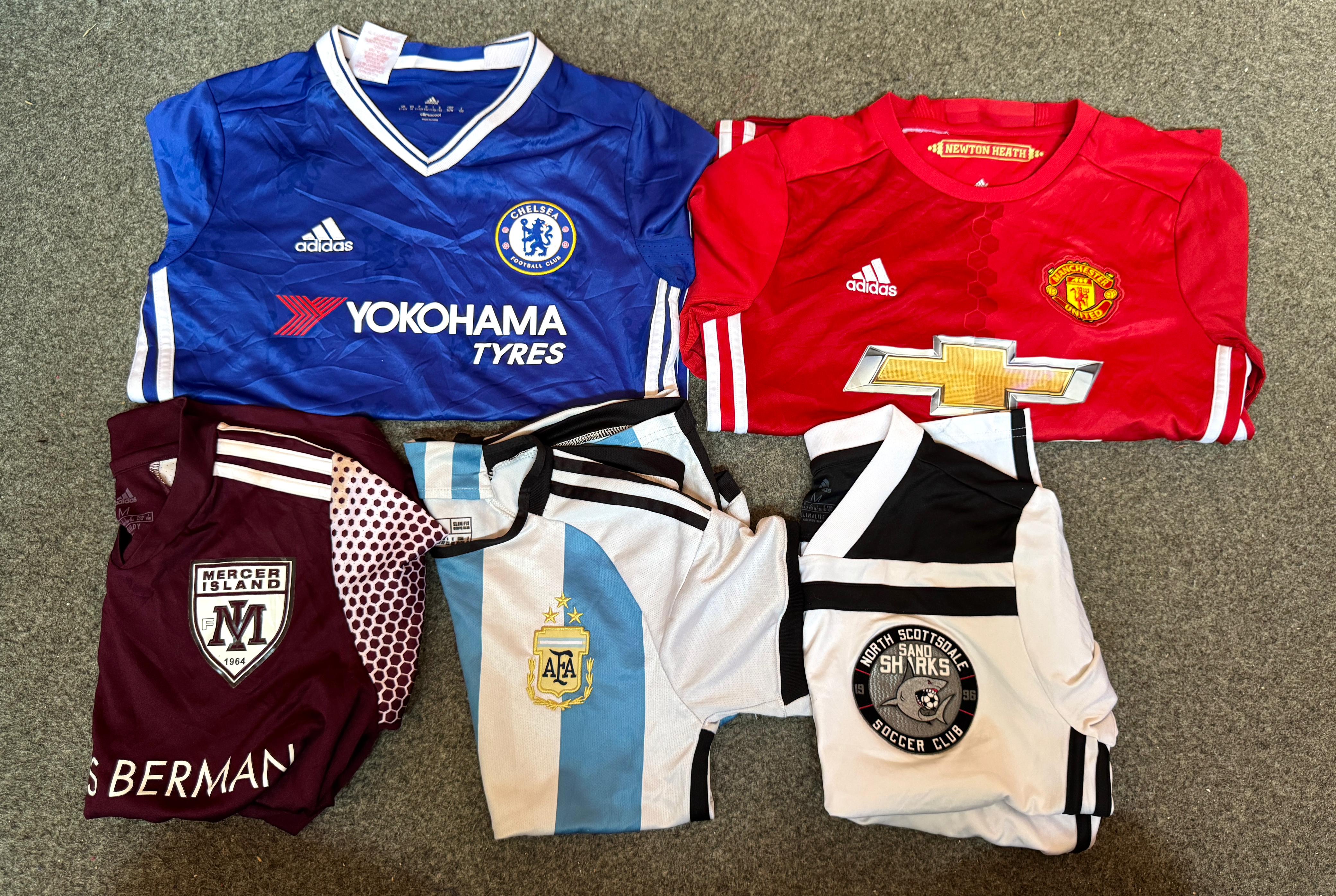 adidas kids football jersey