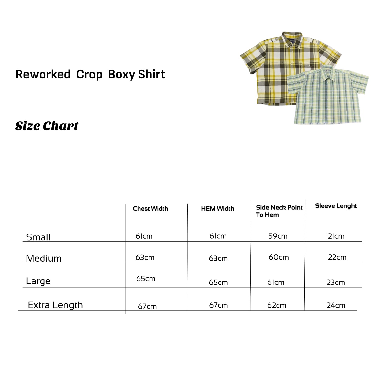 SS25 Reworked Crop Boxy Shirt