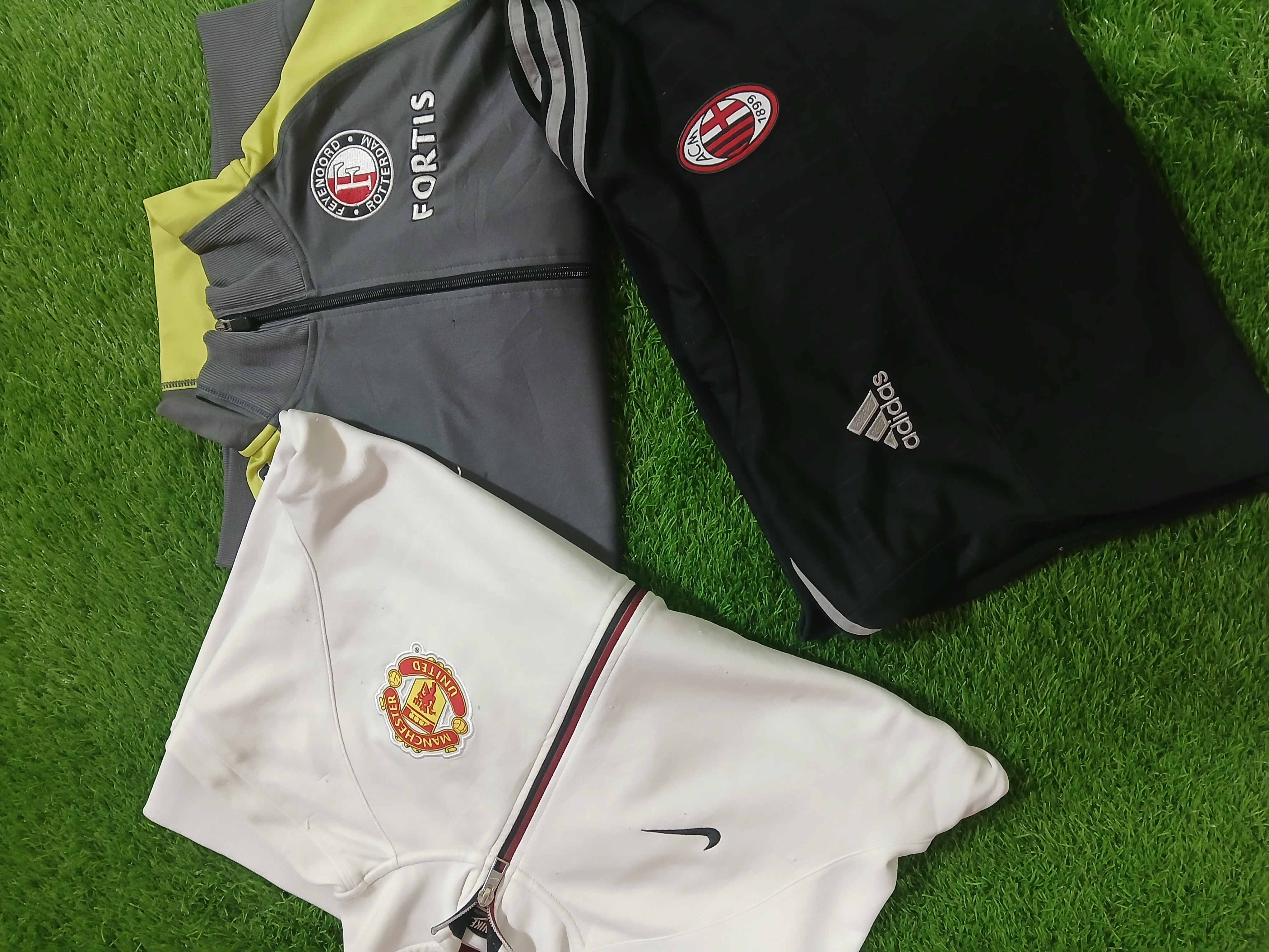 Football team track jacket