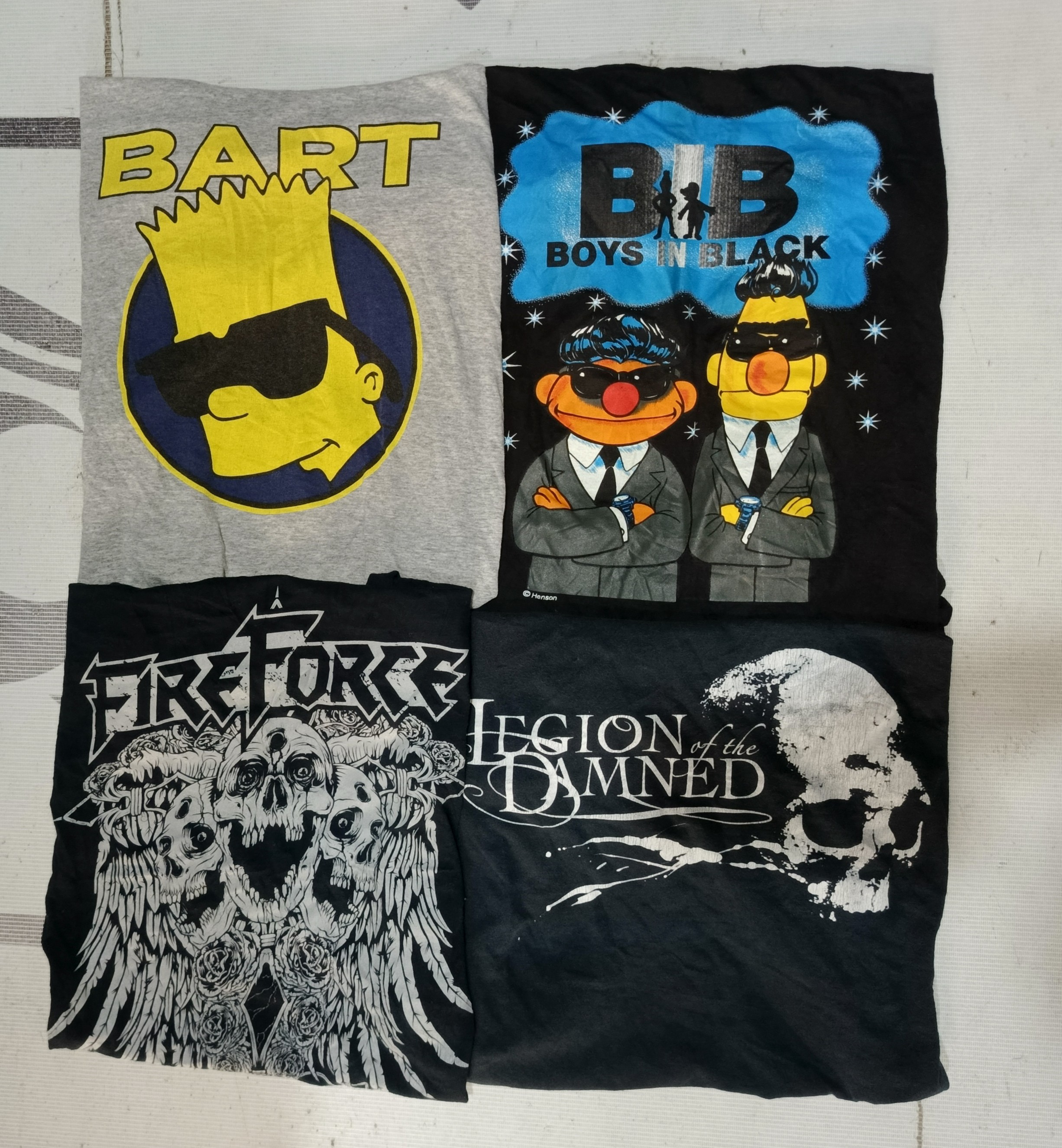 音楽とヴィンテージプリントTシャツ