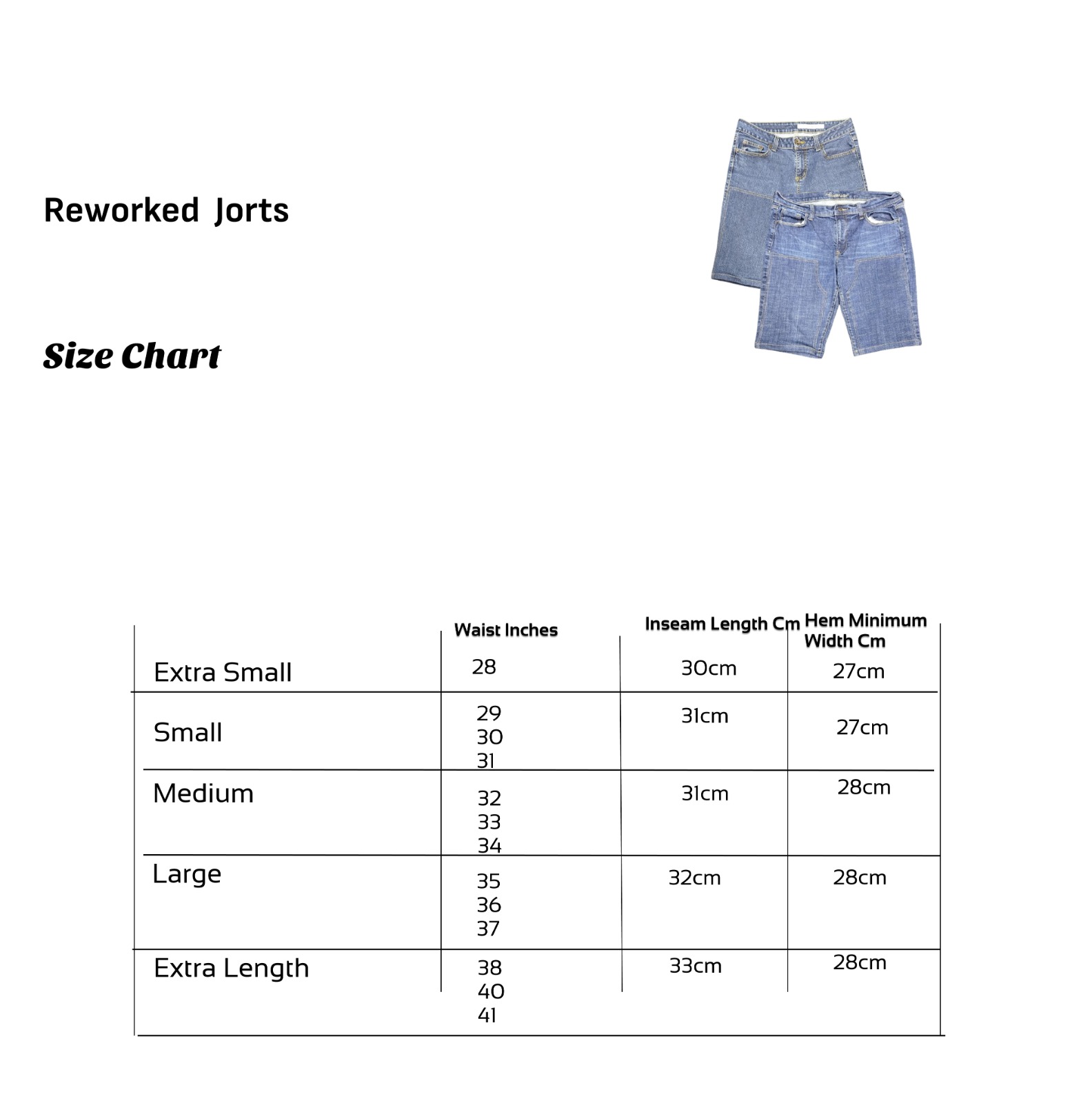 SS25 Überarbeitete Jorts