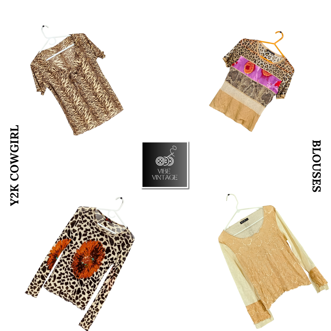 Y2K COWGIRL BLOUSES